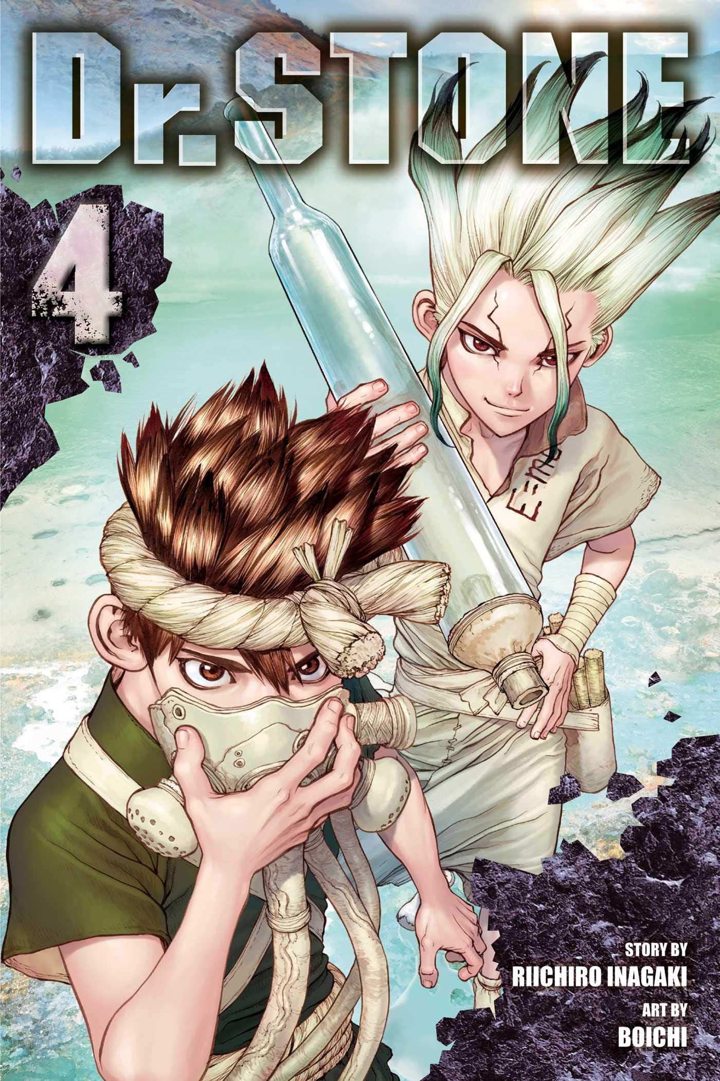 Dr. STONE Vol. 4 cover