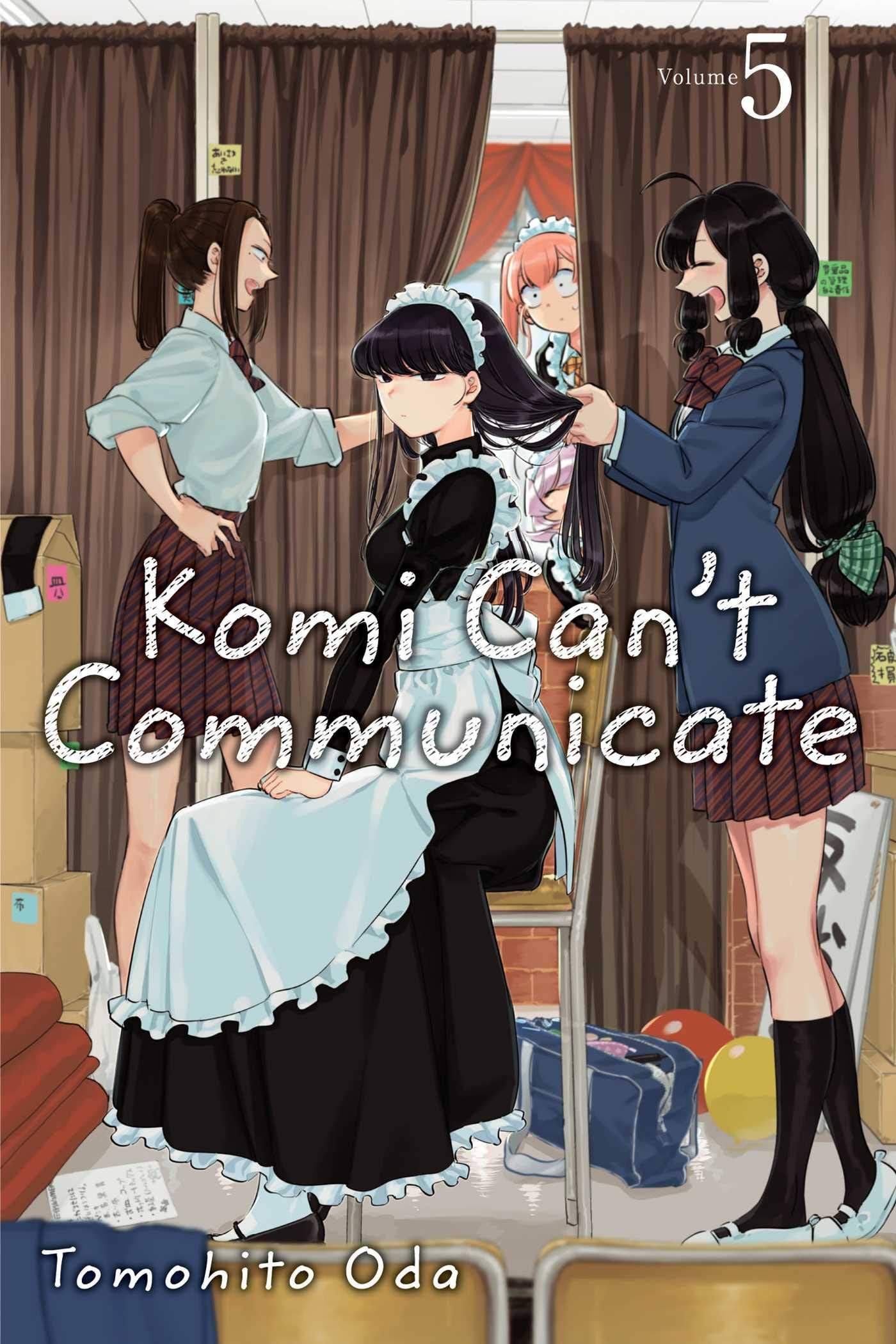 Komi Can't Communicate Vol. 5 cover