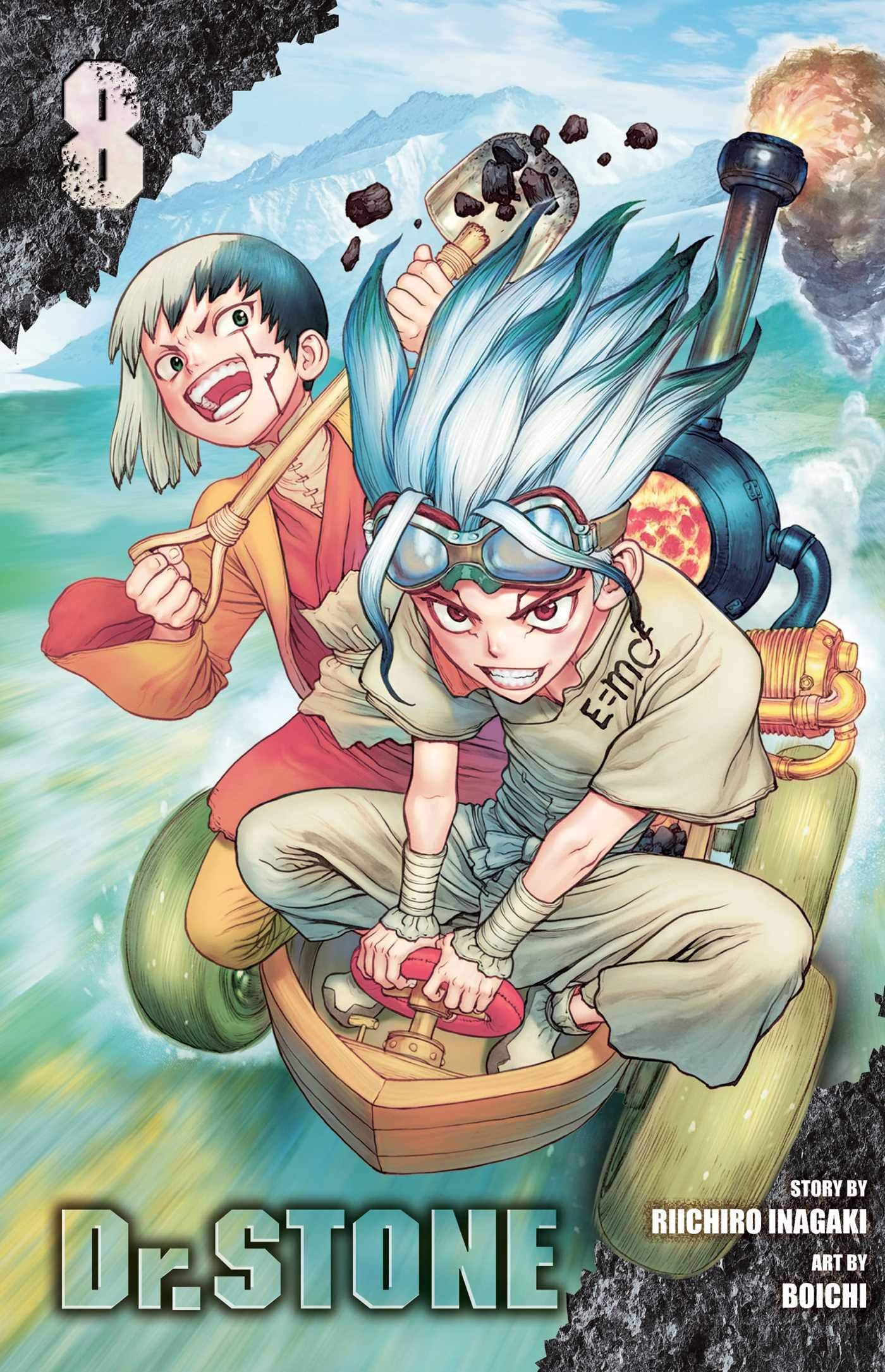 Dr. STONE Vol. 8 cover