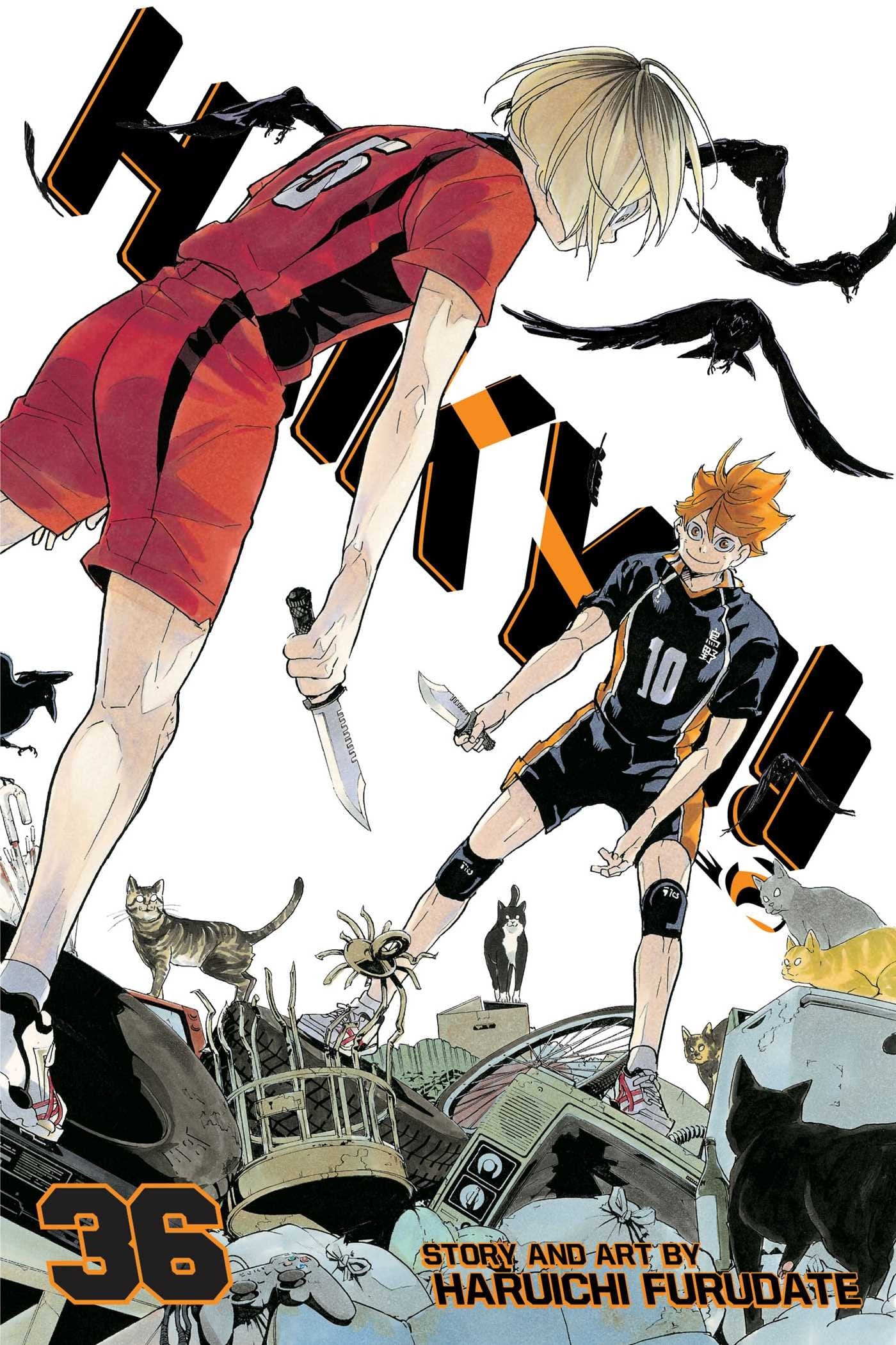 Haikyuu !! Vol. 36 cover