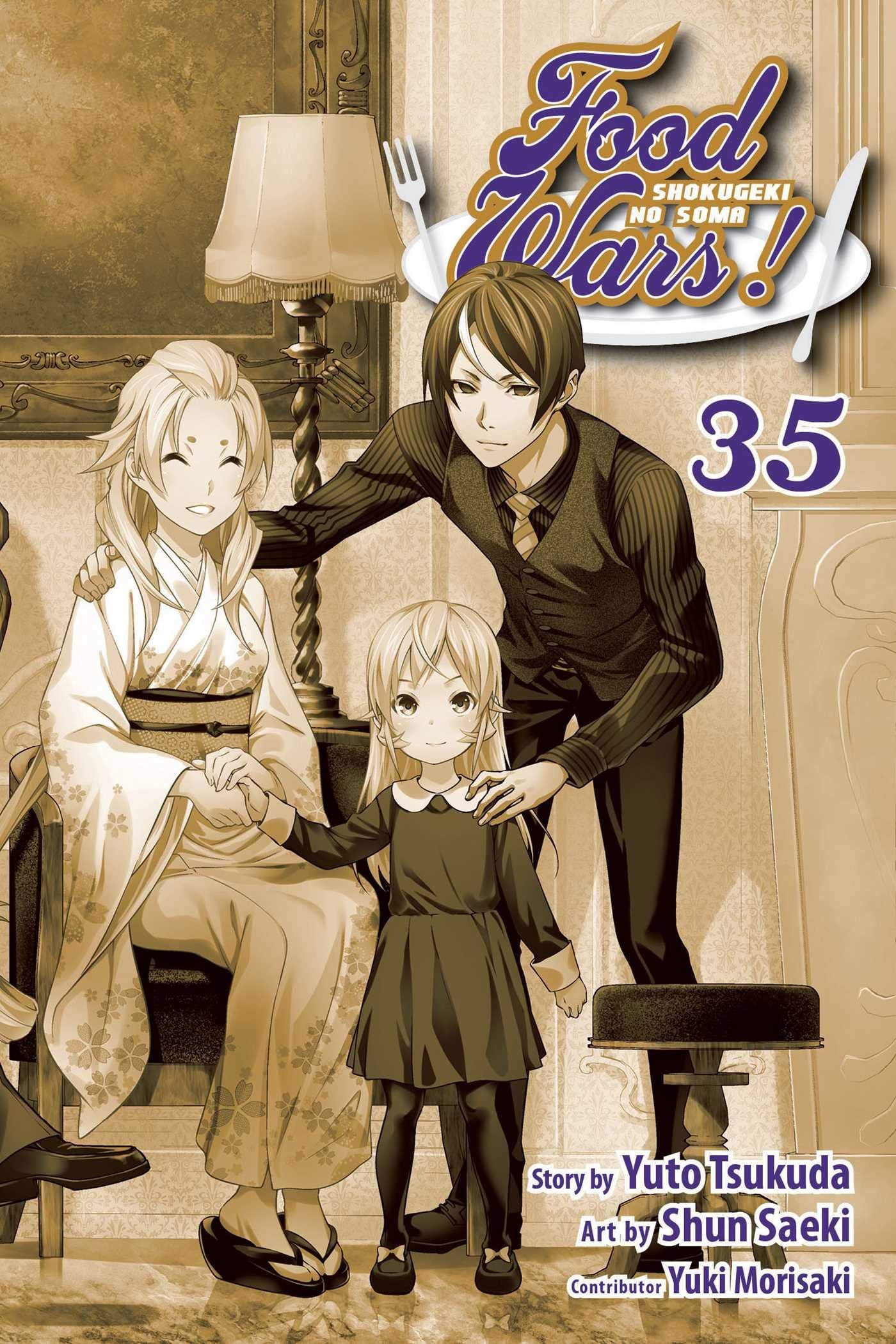 Food Wars!: Shokugeki no Soma Vol. 35 cover