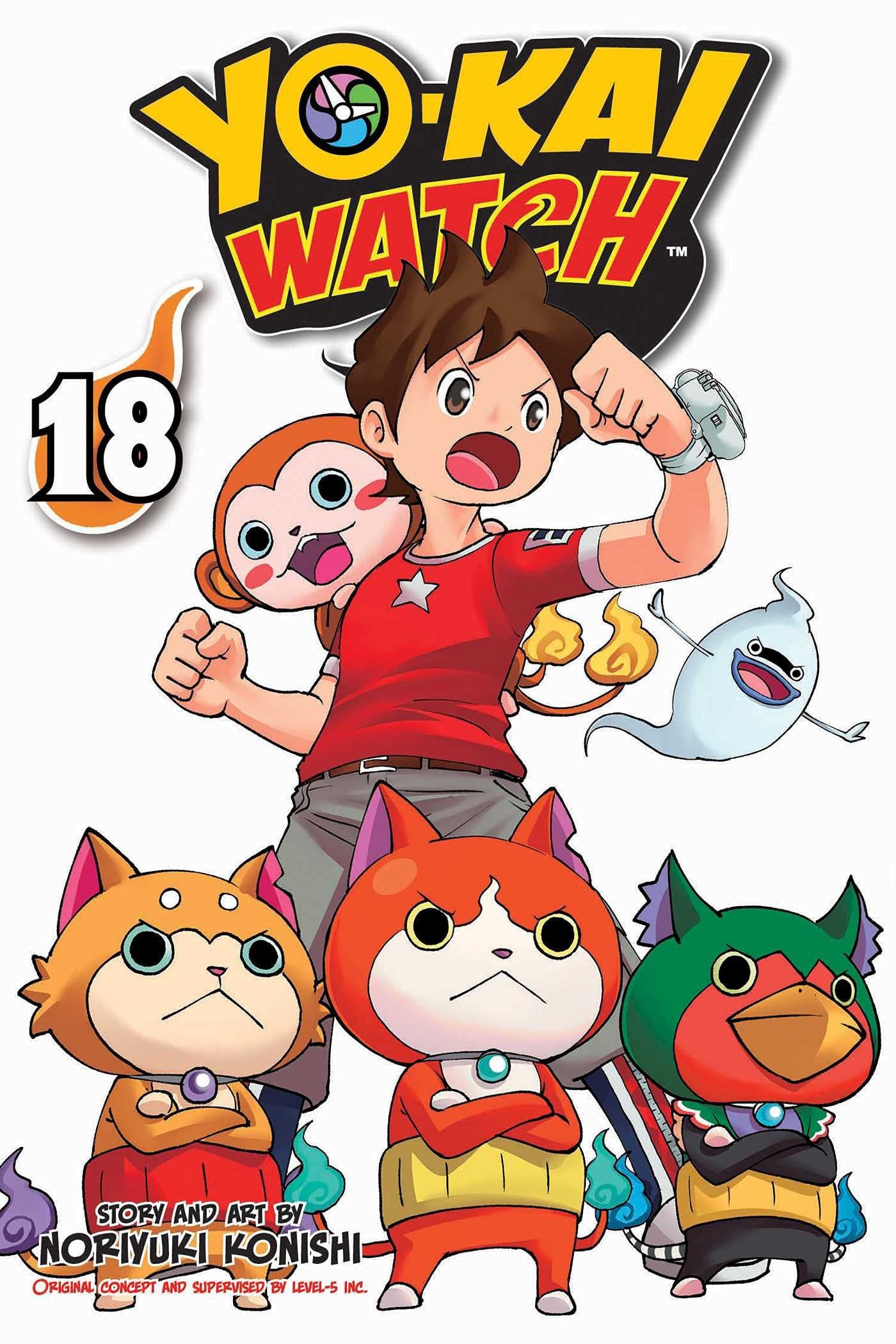 YO-KAI WATCH Vol. 18 cover