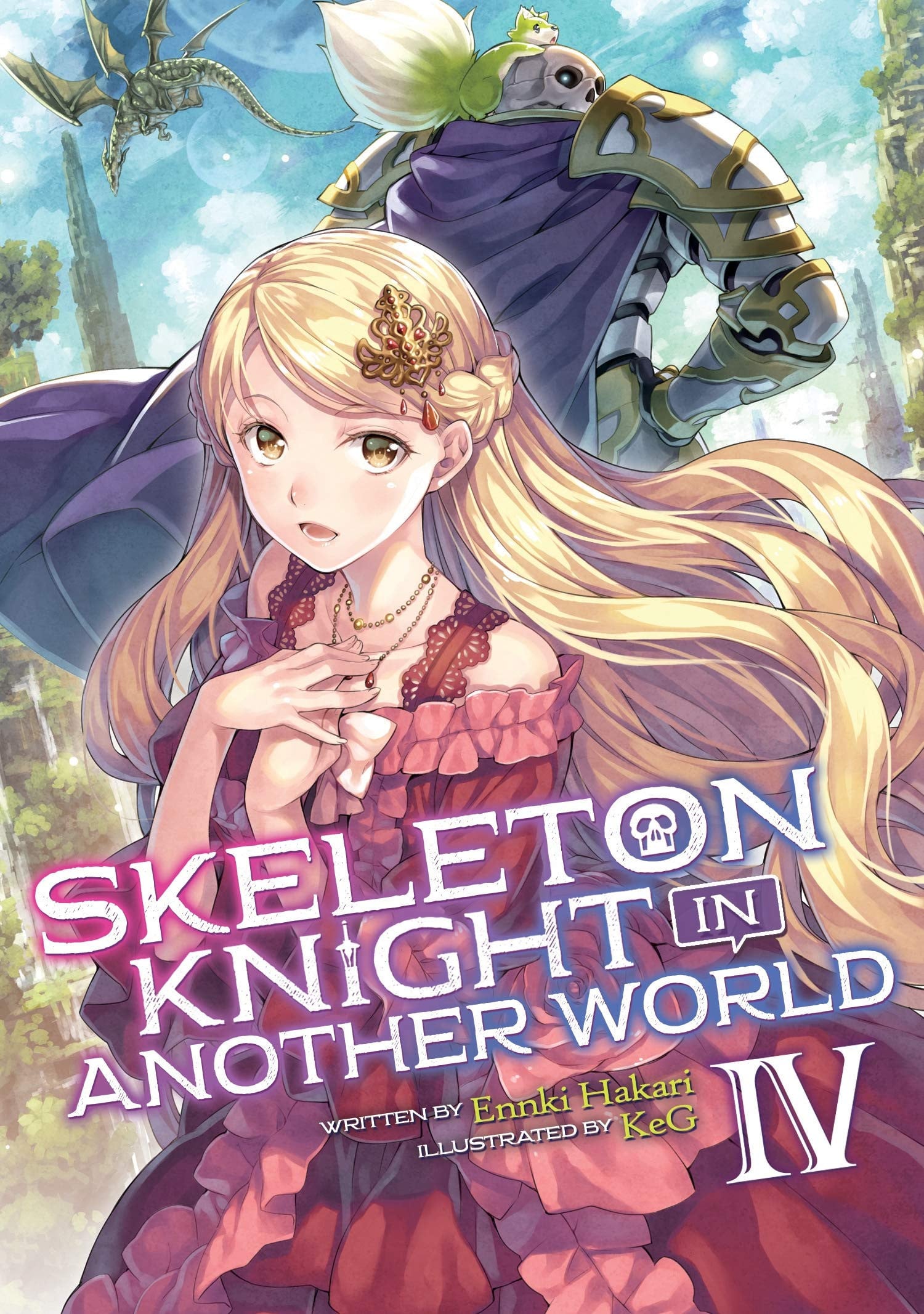 Skeleton Knight in Another World (Light Novel) Vol. 4 cover