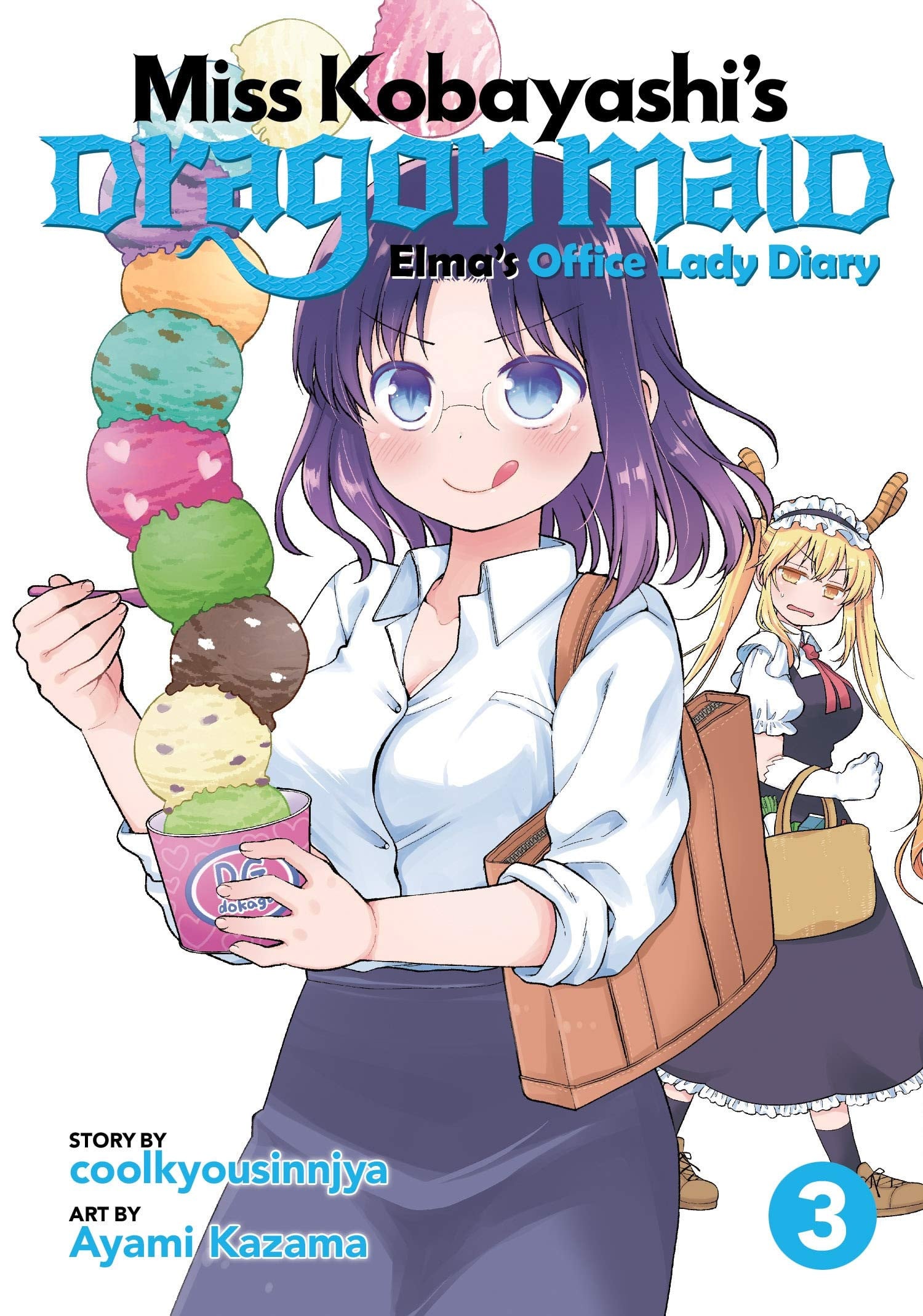 Miss Kobayashi's Dragon Maid: Elma's Office Lady Diary Vol. 3 cover