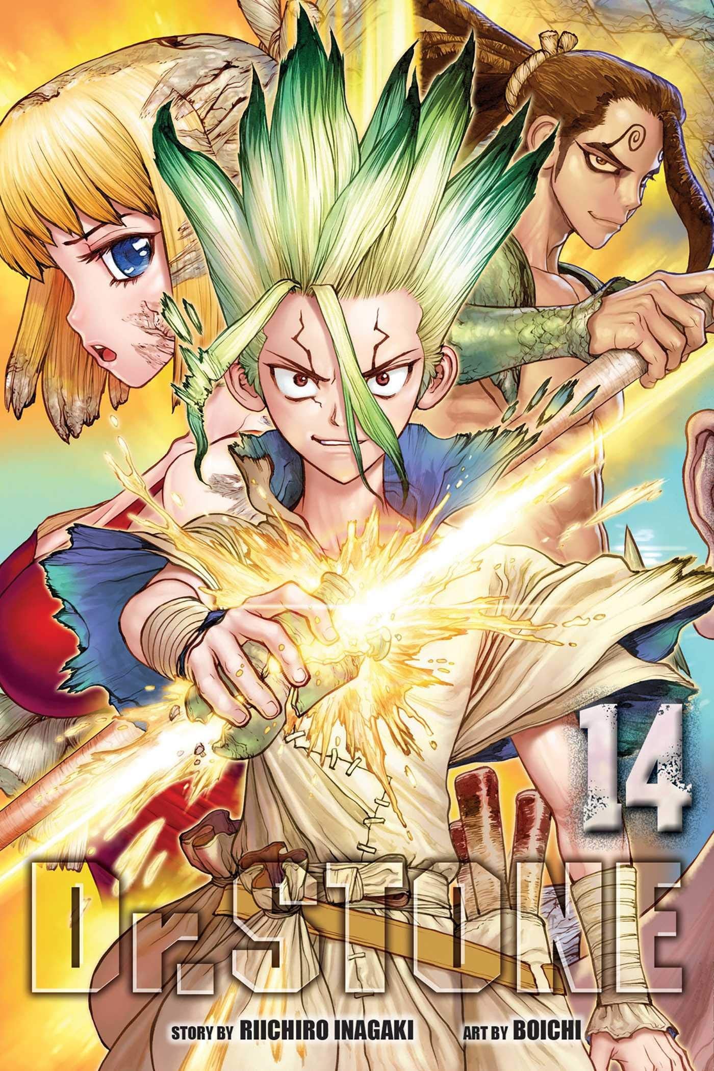 Dr. STONE Vol. 14 cover