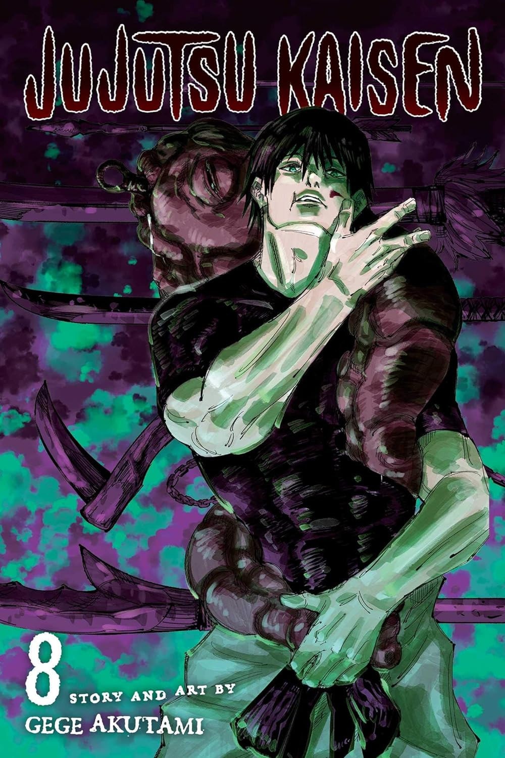 Jujutsu Kaisen Vol. 8 cover