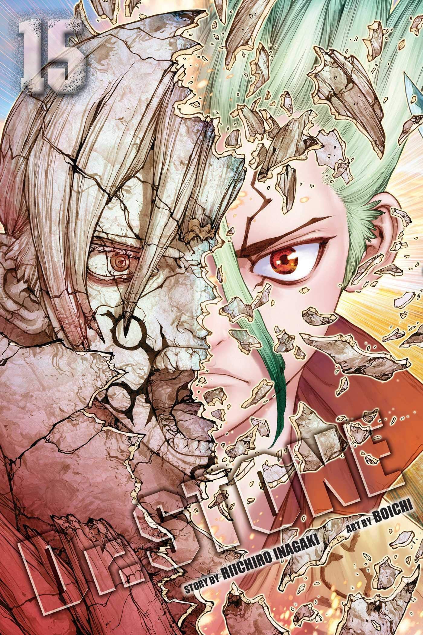 Dr. STONE Vol. 15 cover