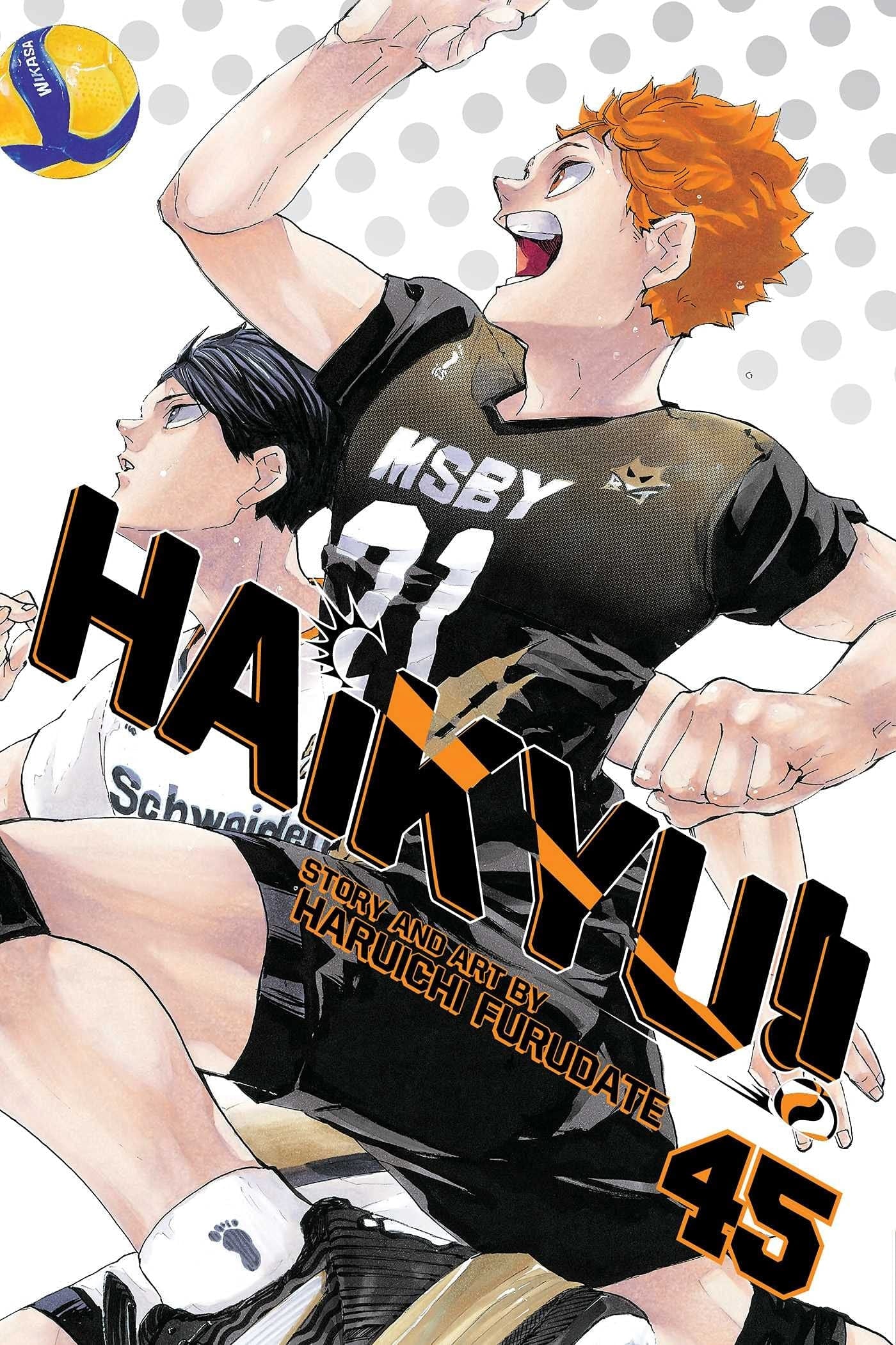 Haikyuu !! Vol. 45 cover