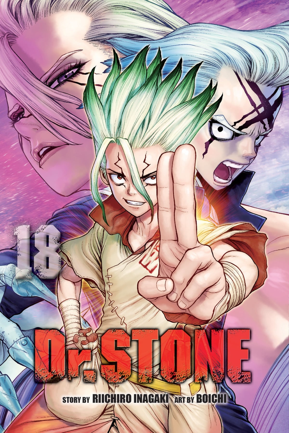Dr. STONE Vol. 18 cover