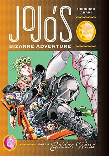 JoJo's Bizarre Adventure: Part 5--Golden Wind Vol. 8 cover