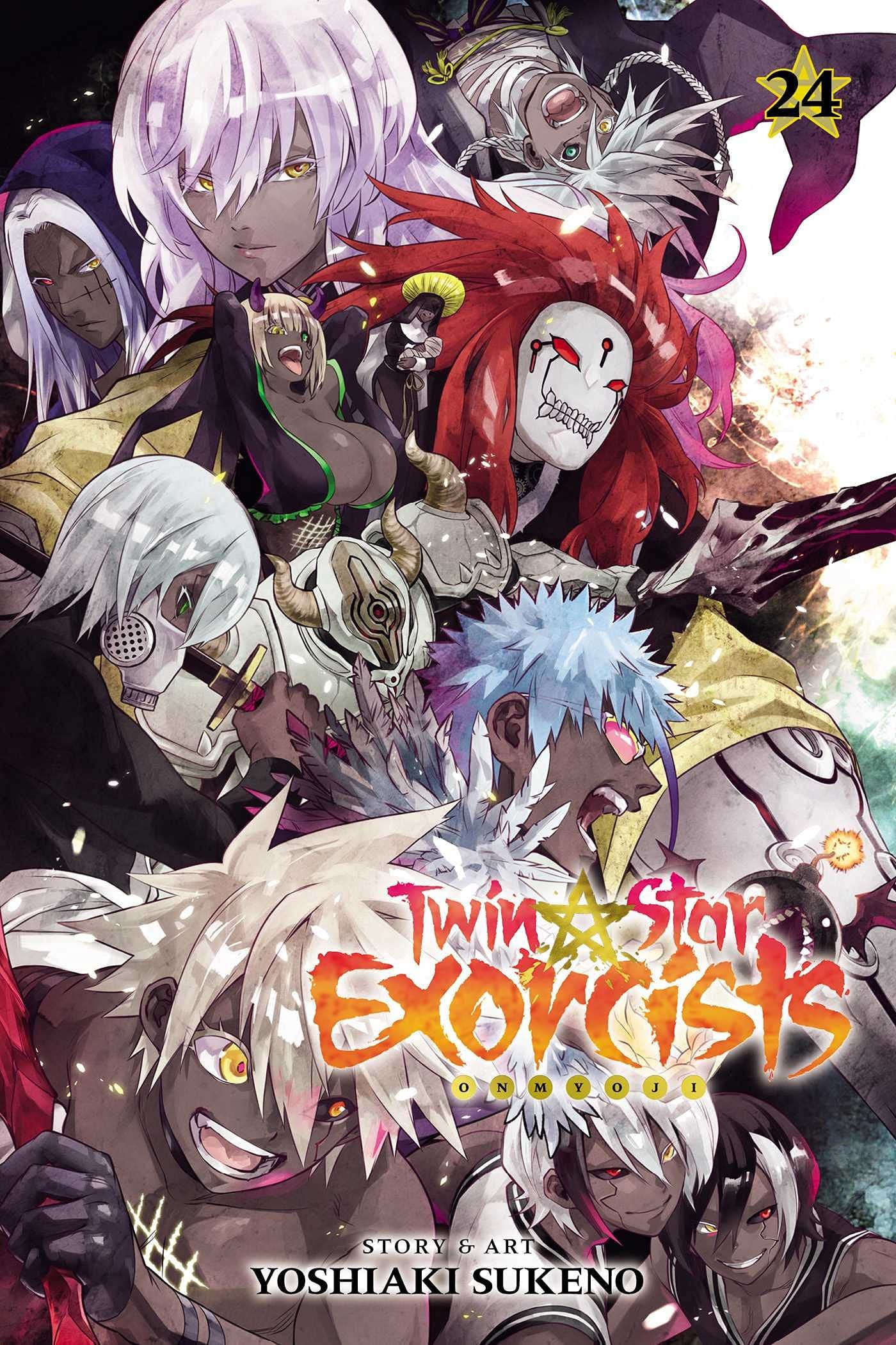 Twin Star Exorcists Vol. 24 cover