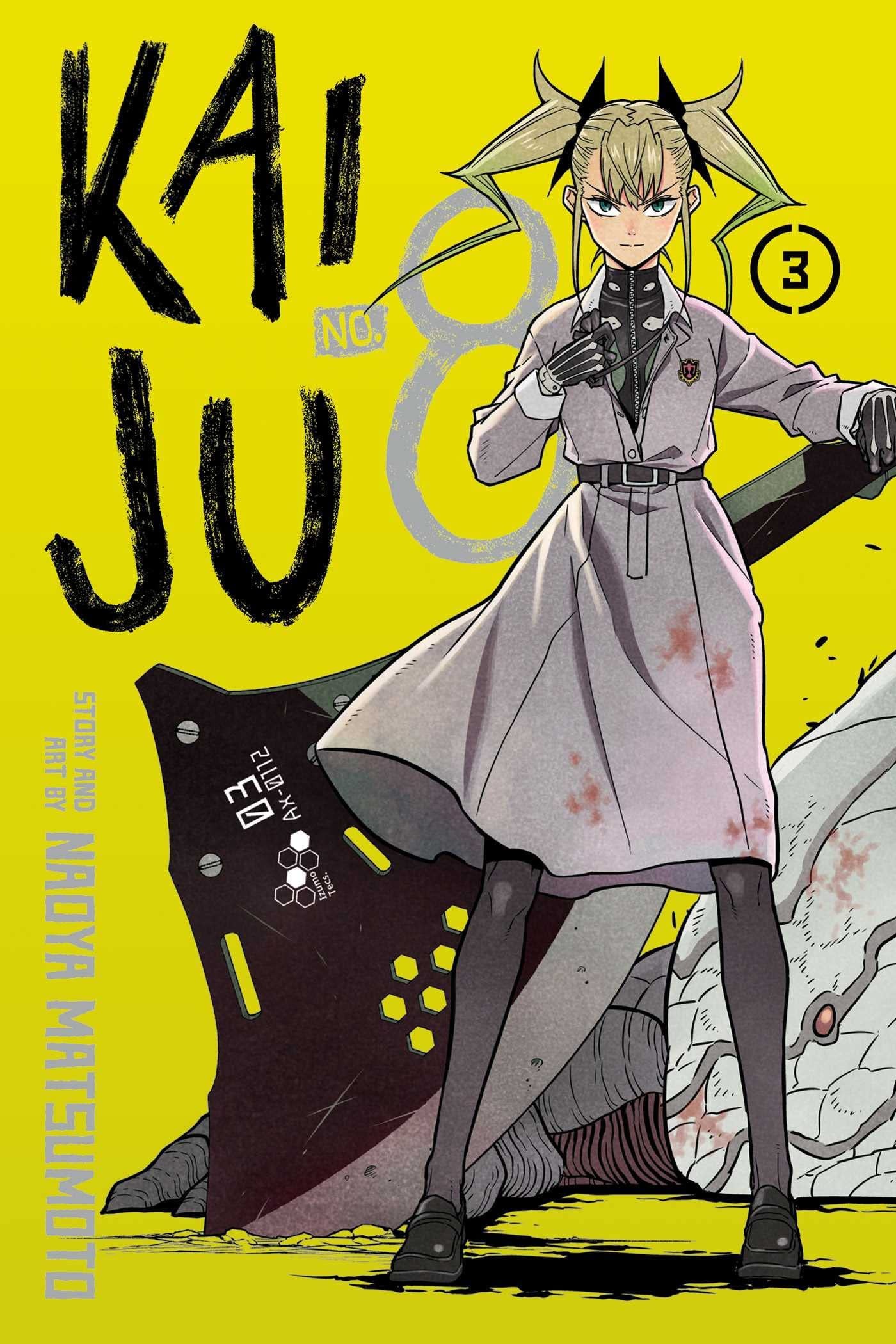 Kaiju No. 8 Vol. 3 cover