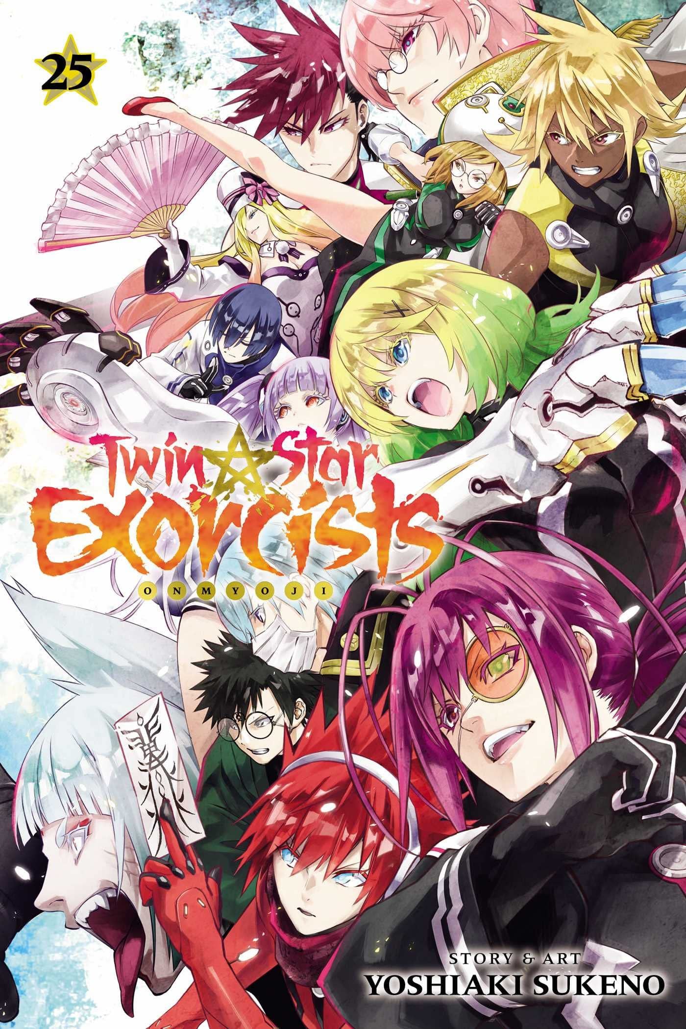 Twin Star Exorcists Vol. 25 cover