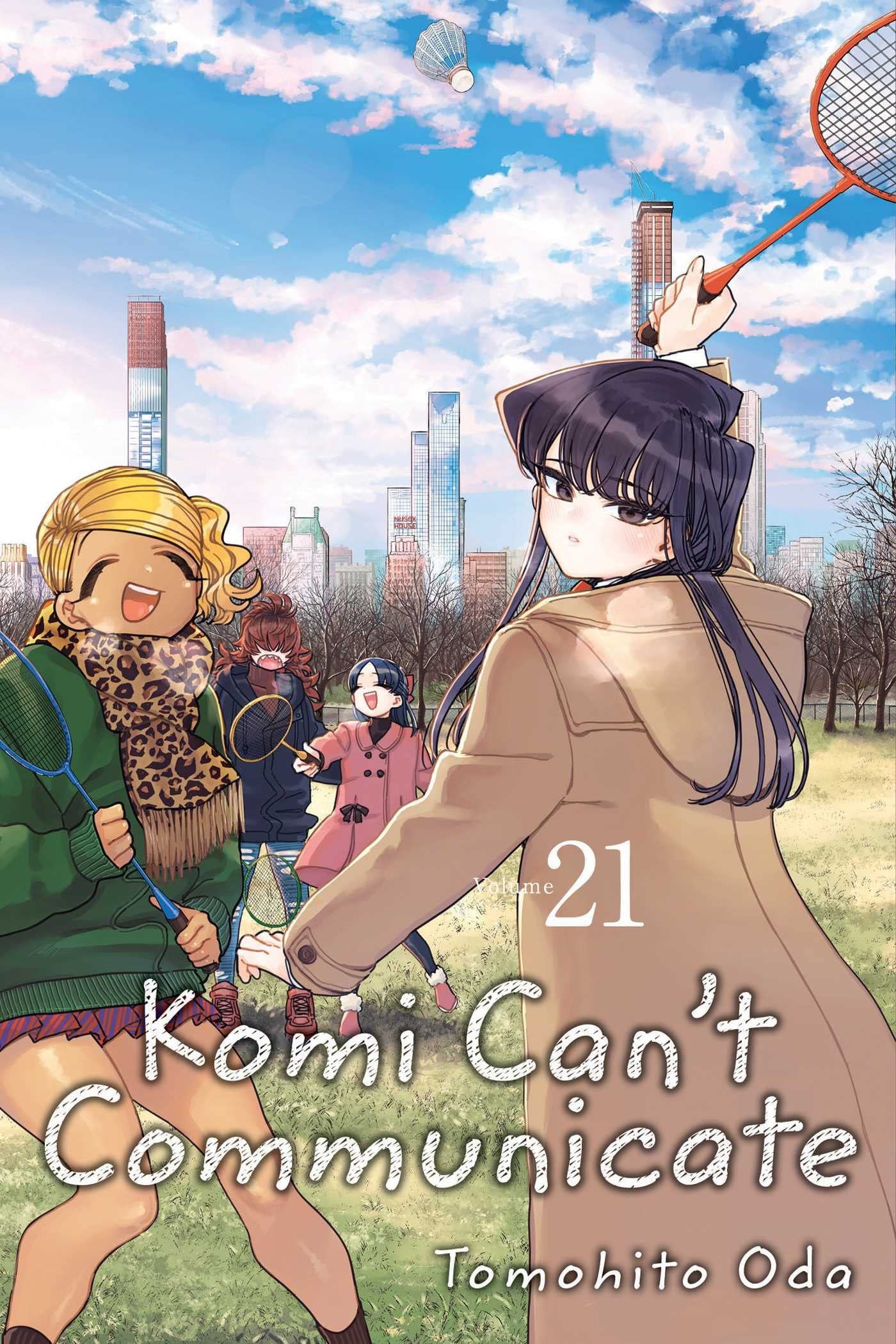 Komi Can't Communicate Vol. 21 cover