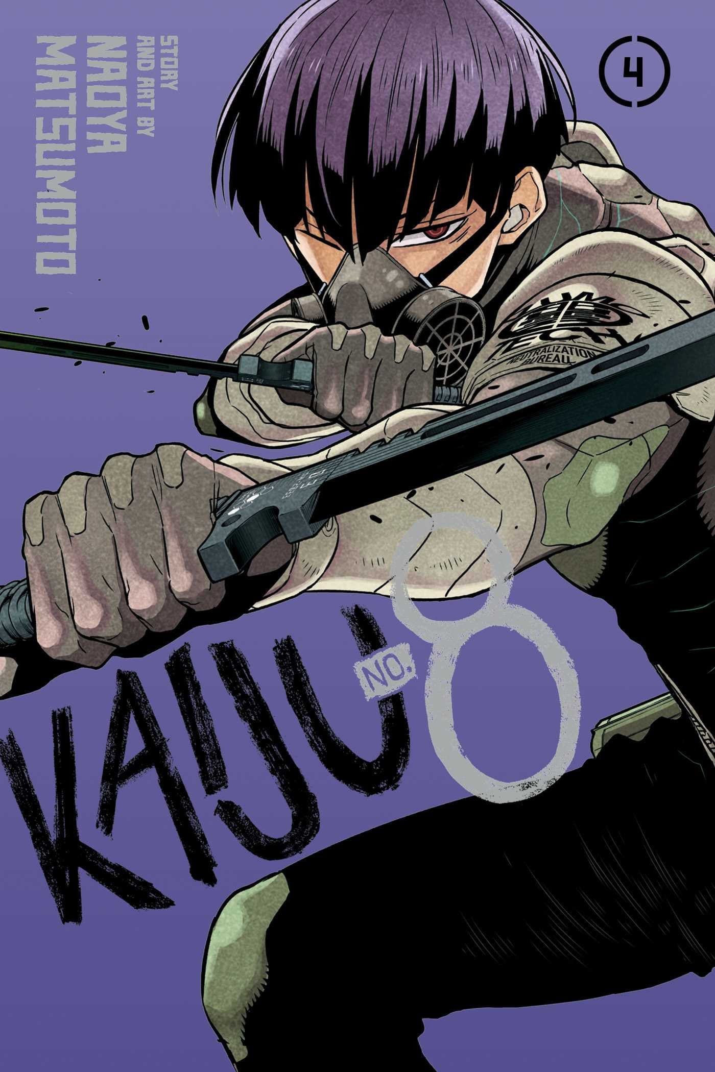 Kaiju No. 8 Vol. 4 cover