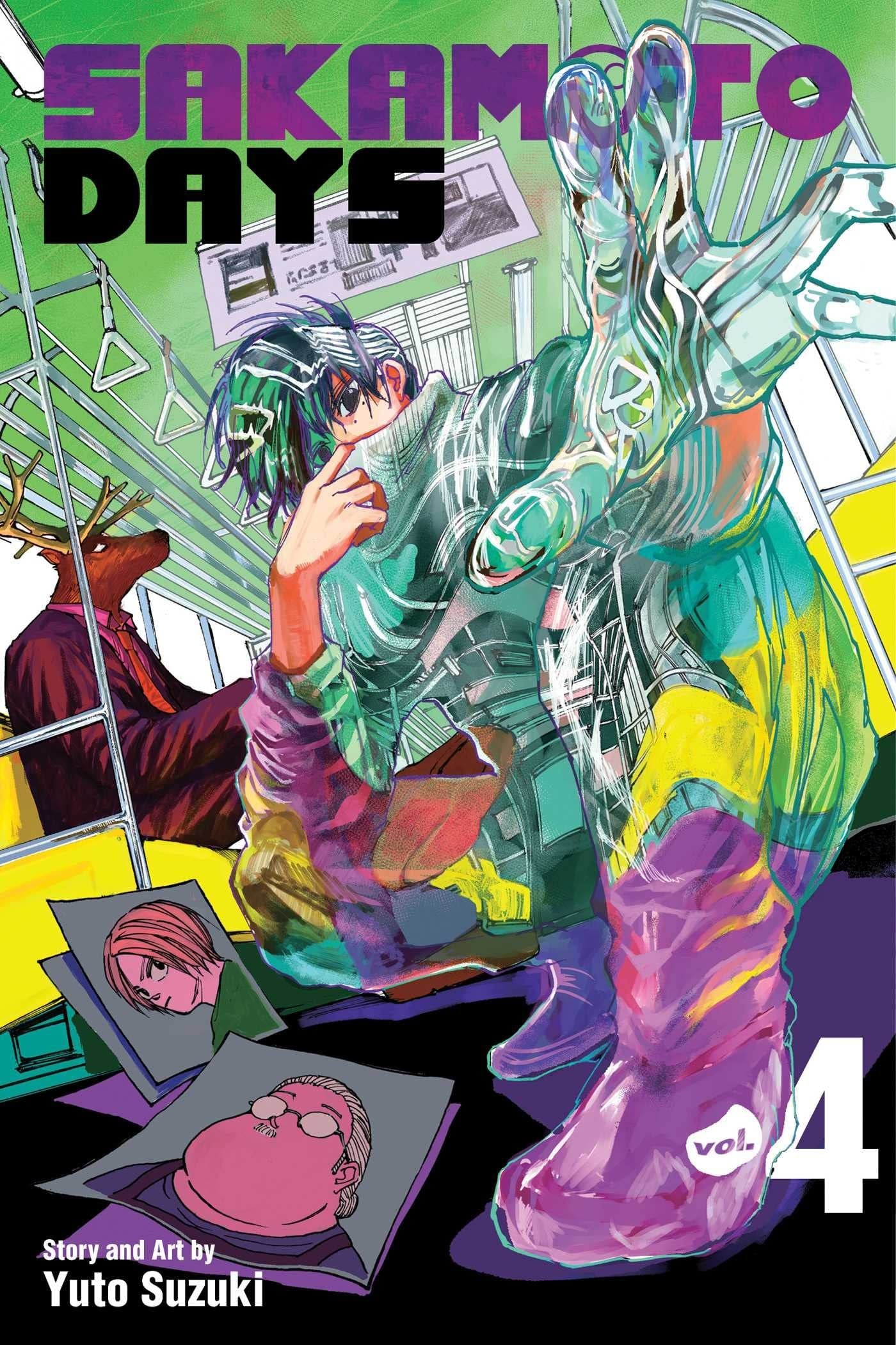 Sakamoto Days Vol. 4 cover