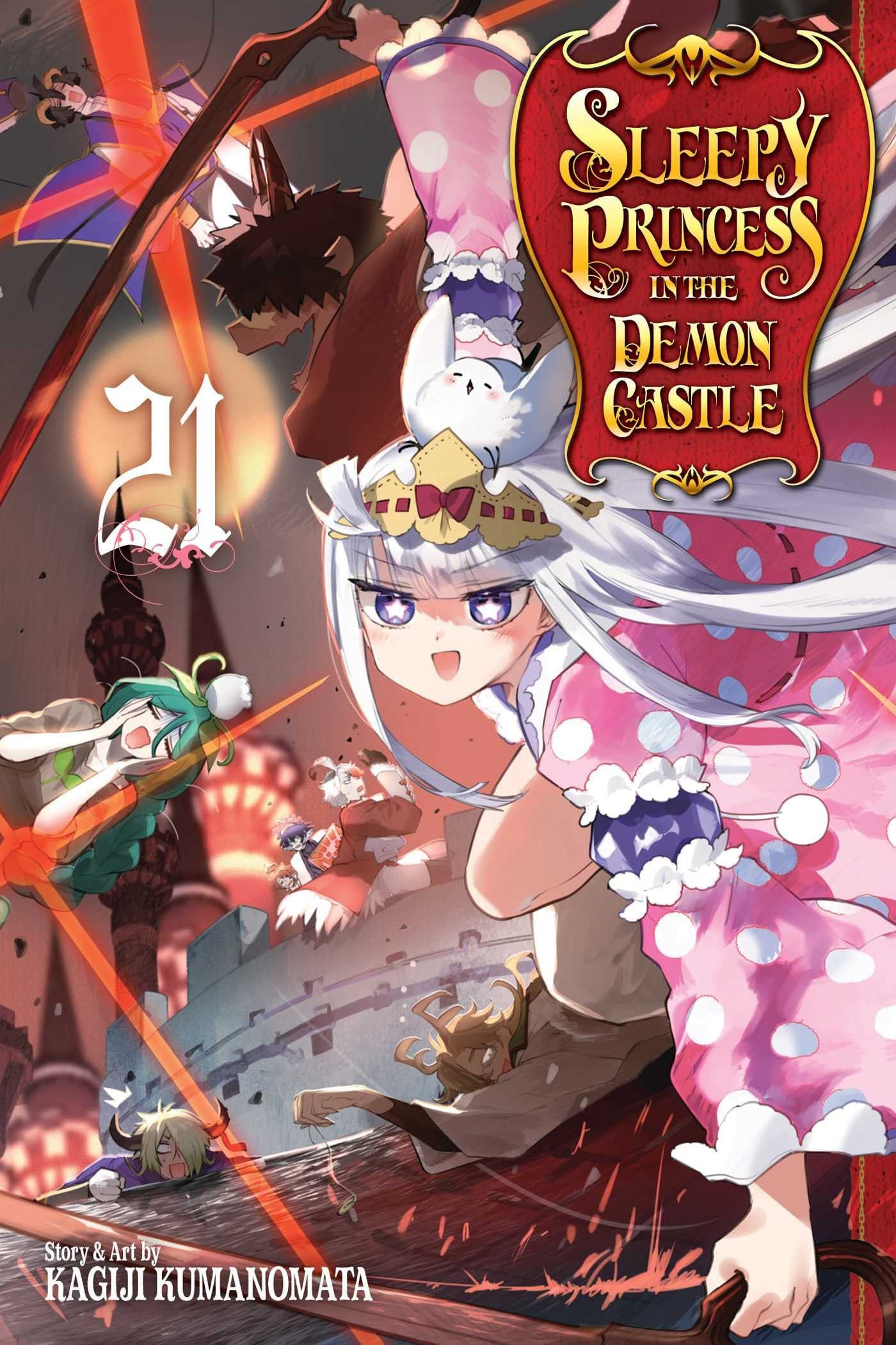 Sleepy Princess in the Demon Castle Vol. 21 cover