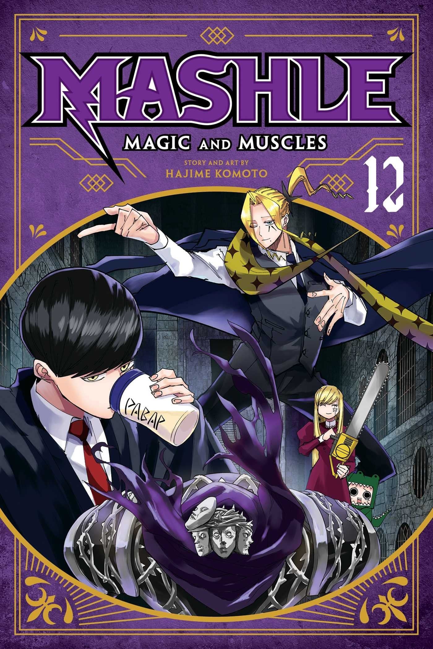 Mashle Magic and Muscles Vol. 12 cover