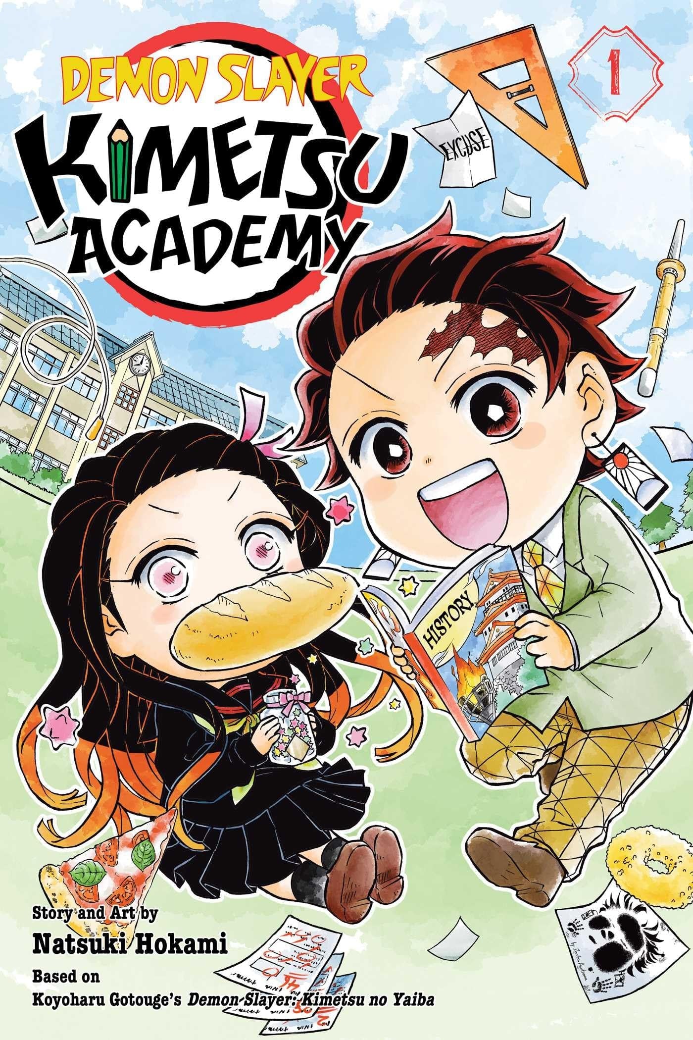Demon Slayer Kimetsu Academy Vol. 1 cover