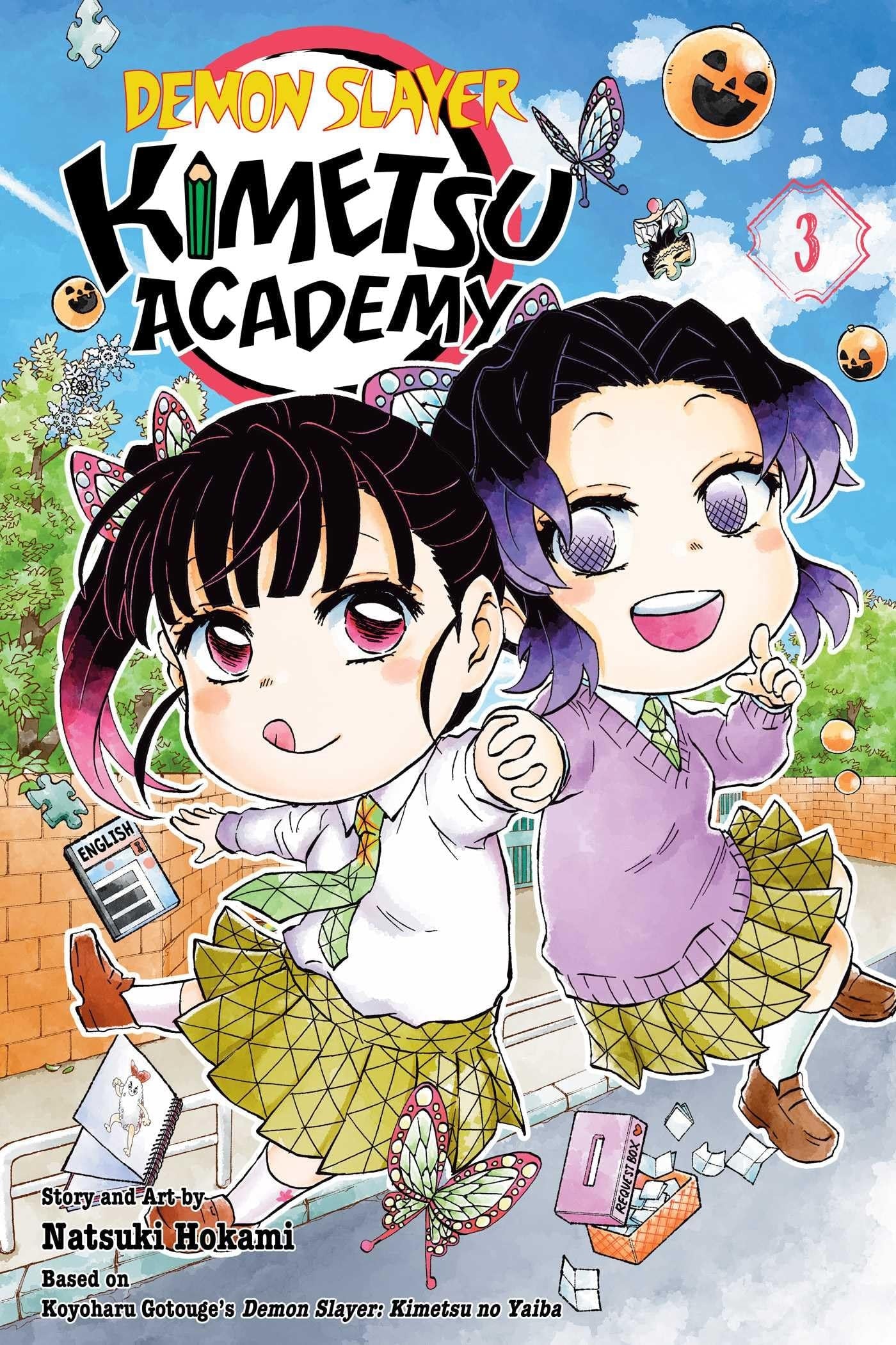 Demon Slayer Kimetsu Academy Vol. 3 cover