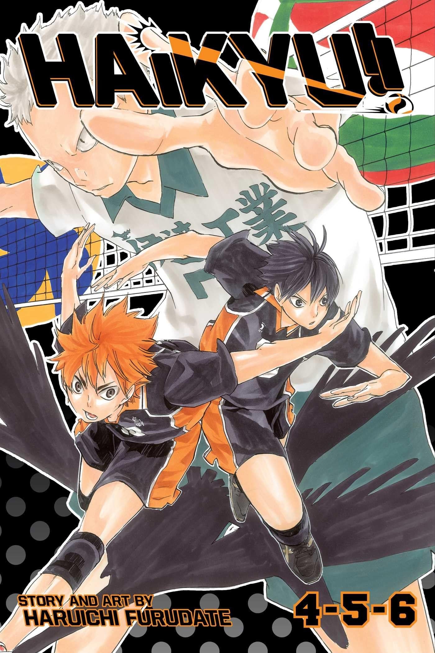 Haikyu!! (3-in-1 Edition) Vol. 2 cover