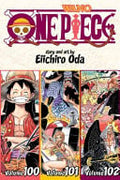 One Piece (Omnibus Edition) Vol. 34 cover