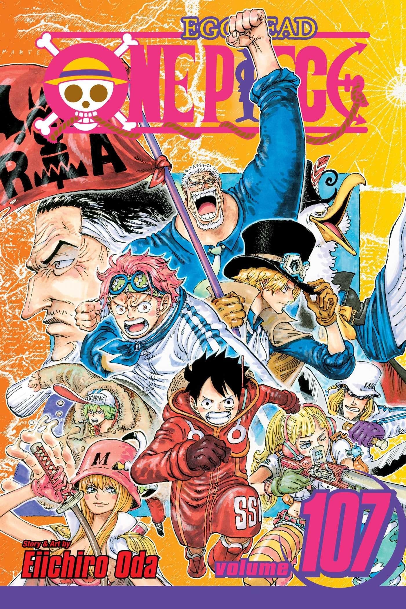 One Piece Vol. 107 cover
