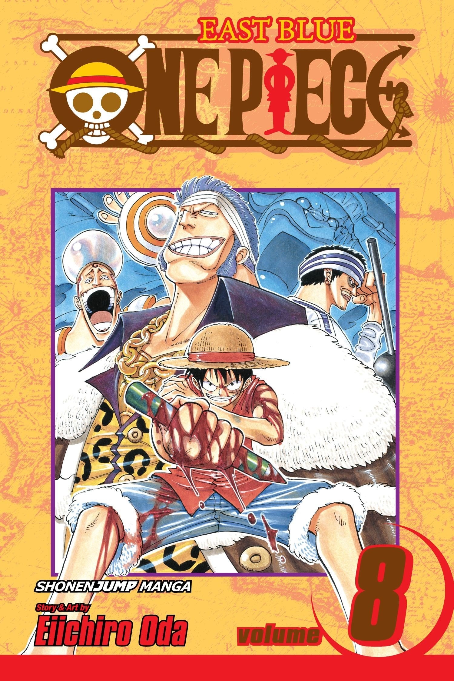 One Piece Vol. 8 cover