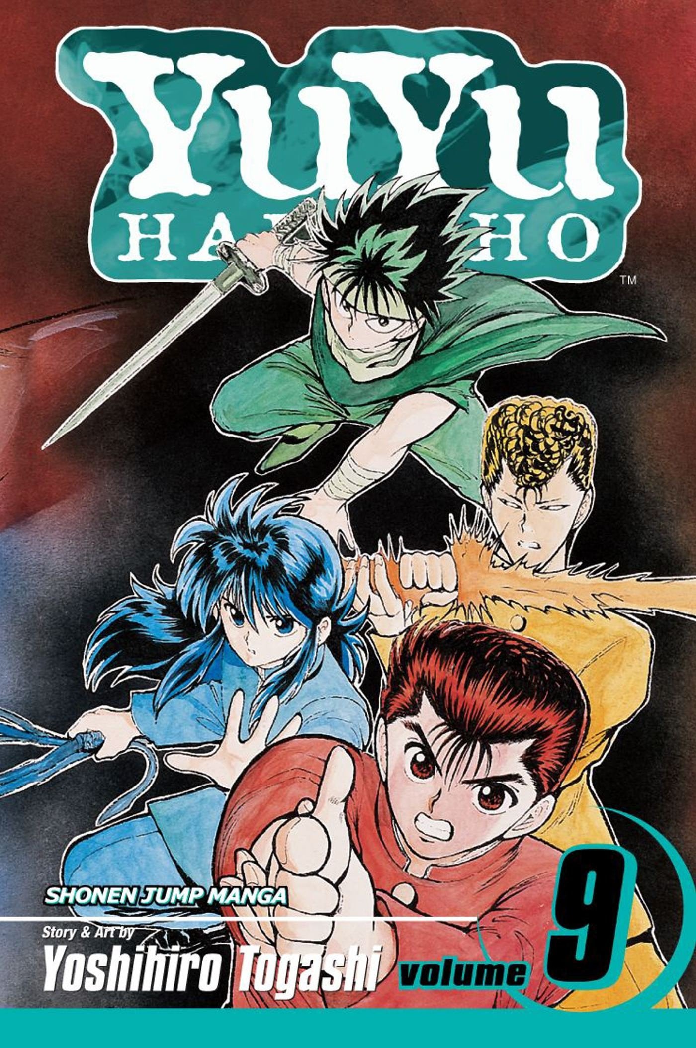 YuYu Hakusho Vol. 9 cover