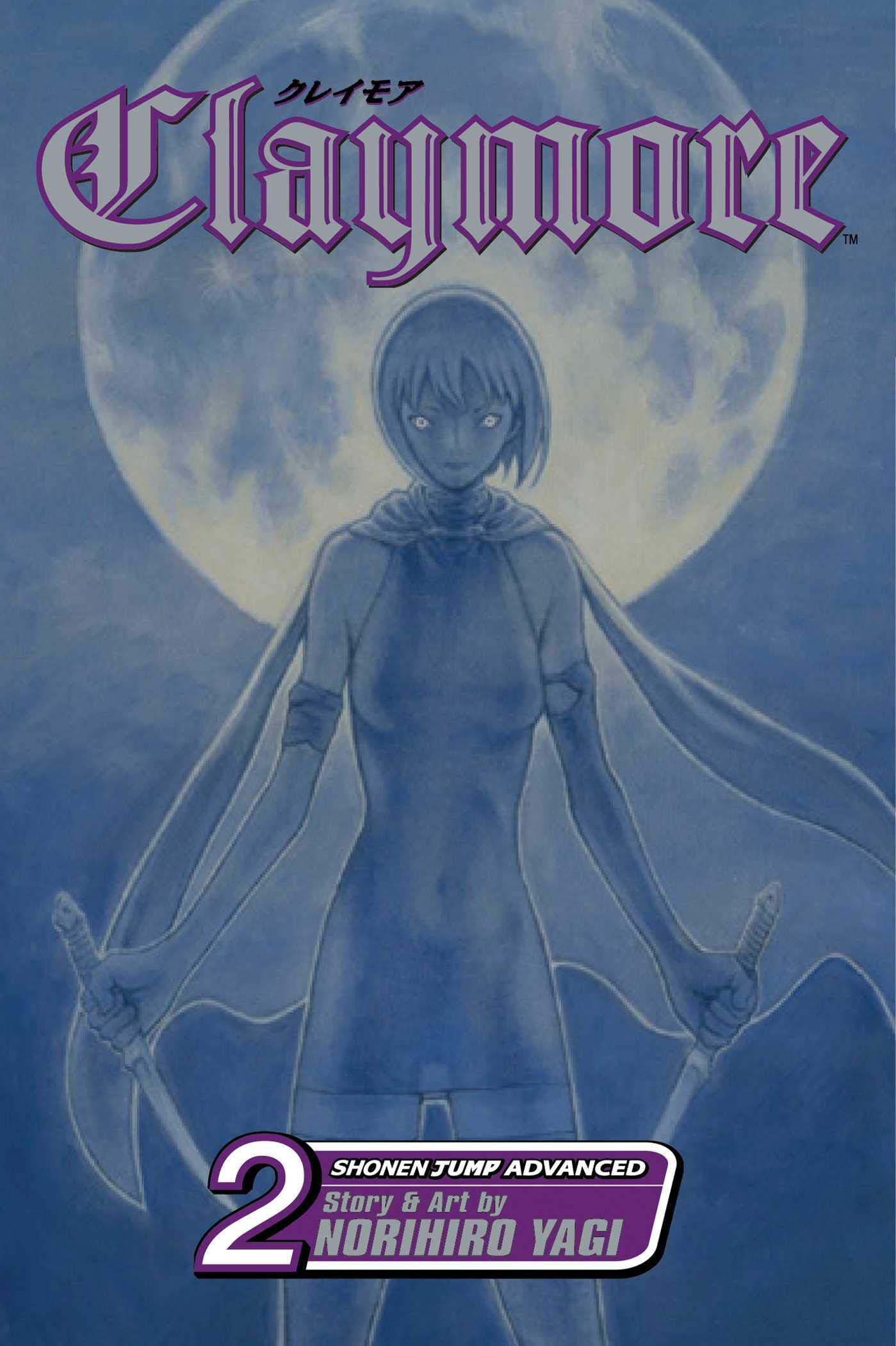 Claymore Vol. 2 cover