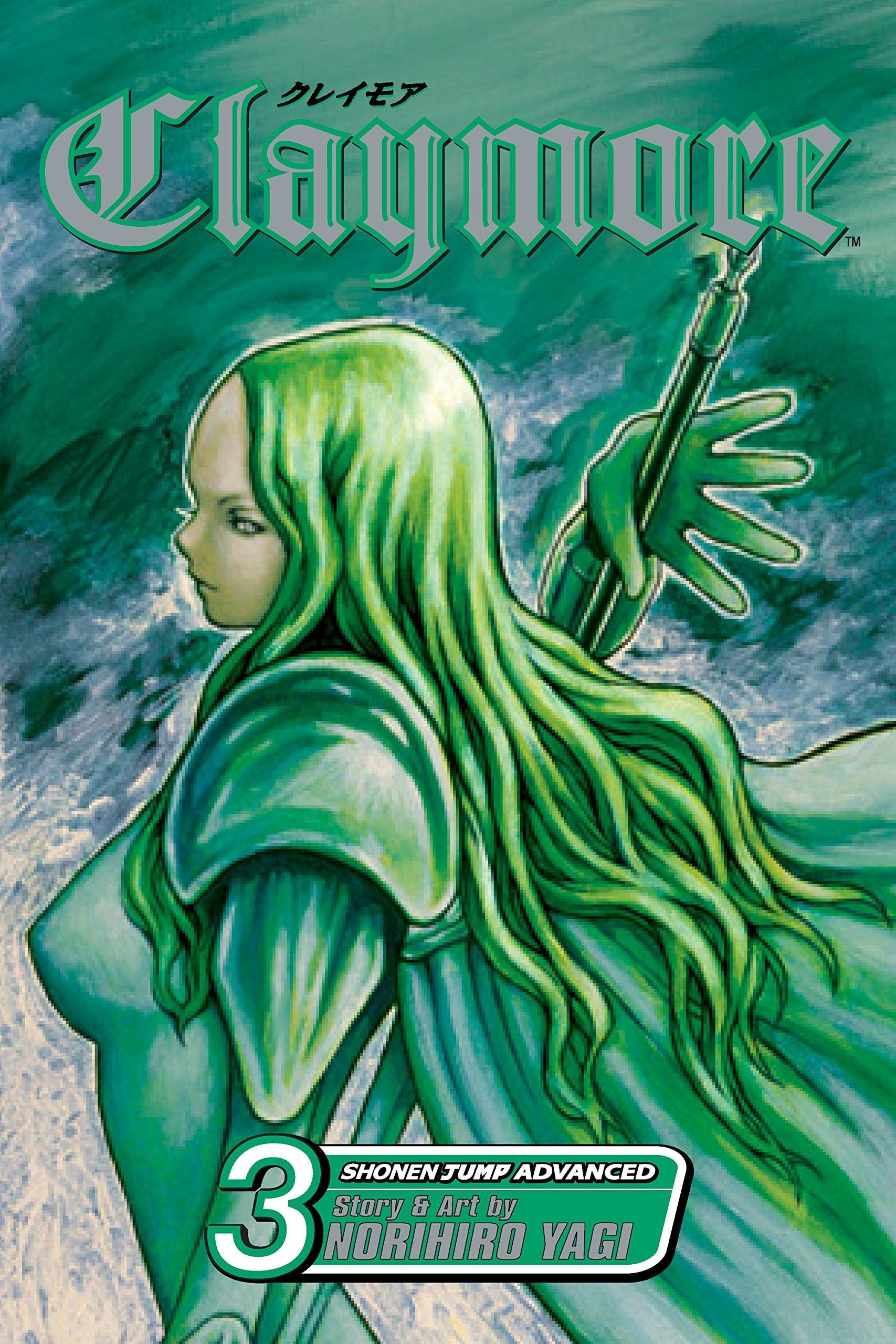 Claymore Vol. 3 cover