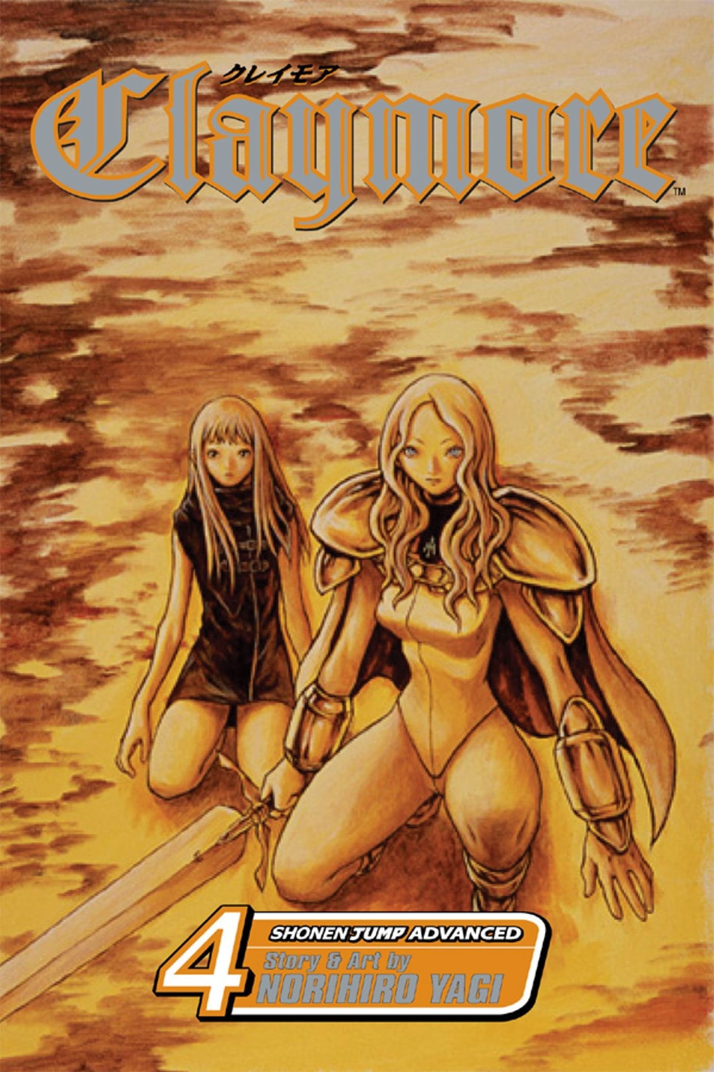 Claymore Vol. 4 cover