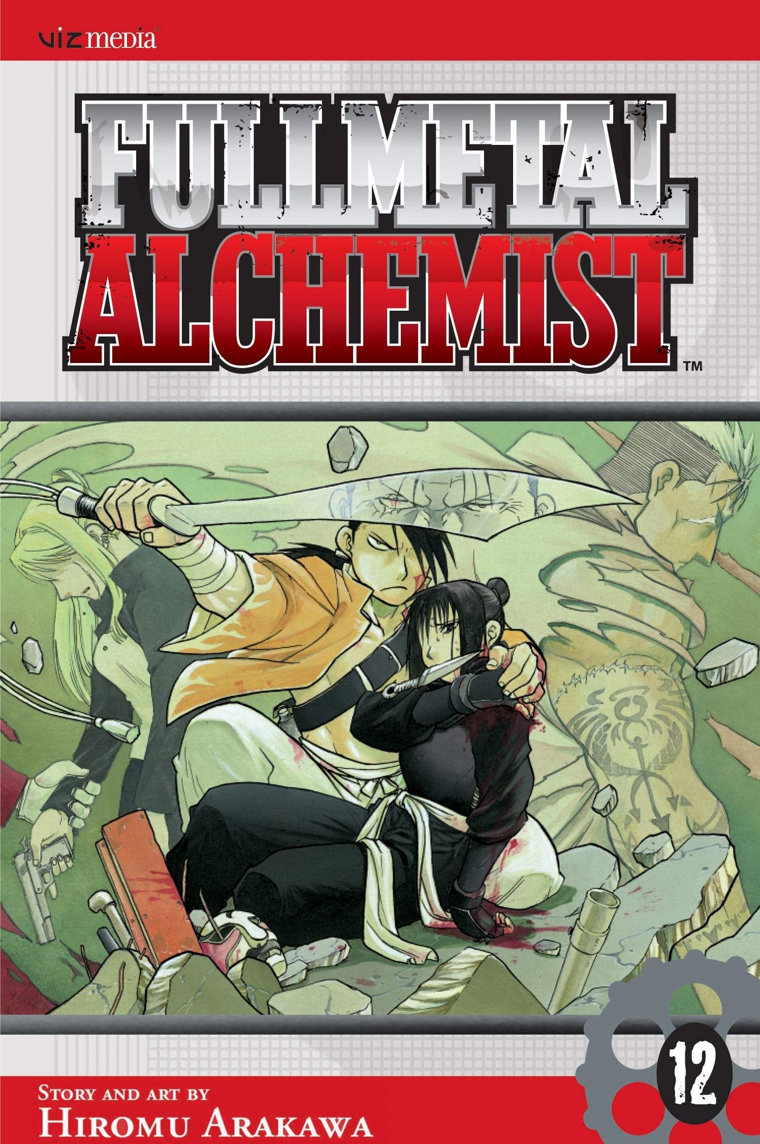 Fullmetal Alchemist Vol. 12 cover