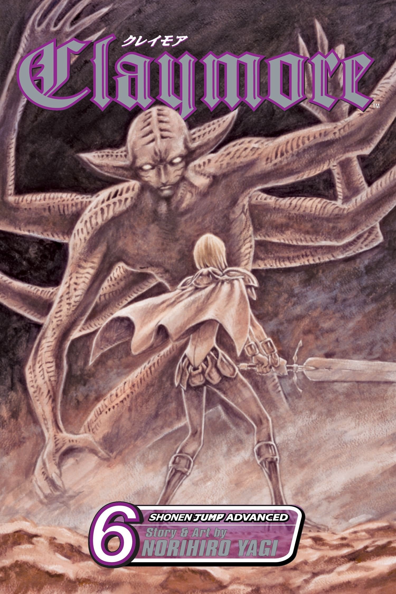 Claymore Vol. 6 cover