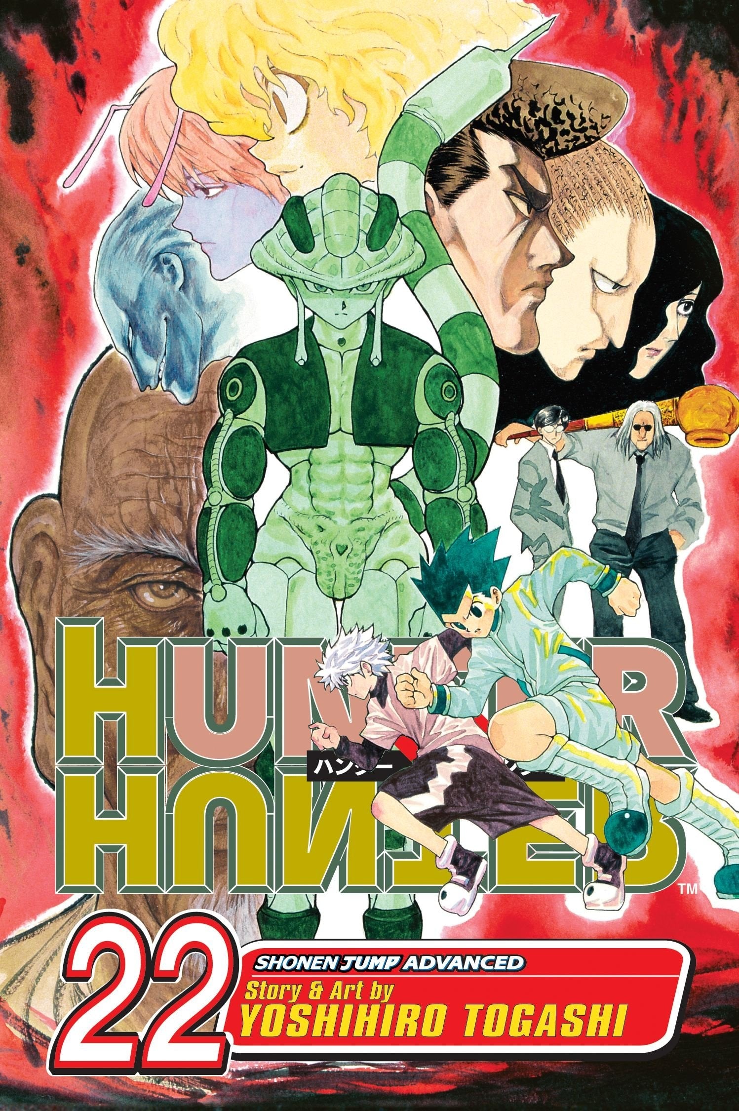 Hunter X Hunter Vol. 22 cover