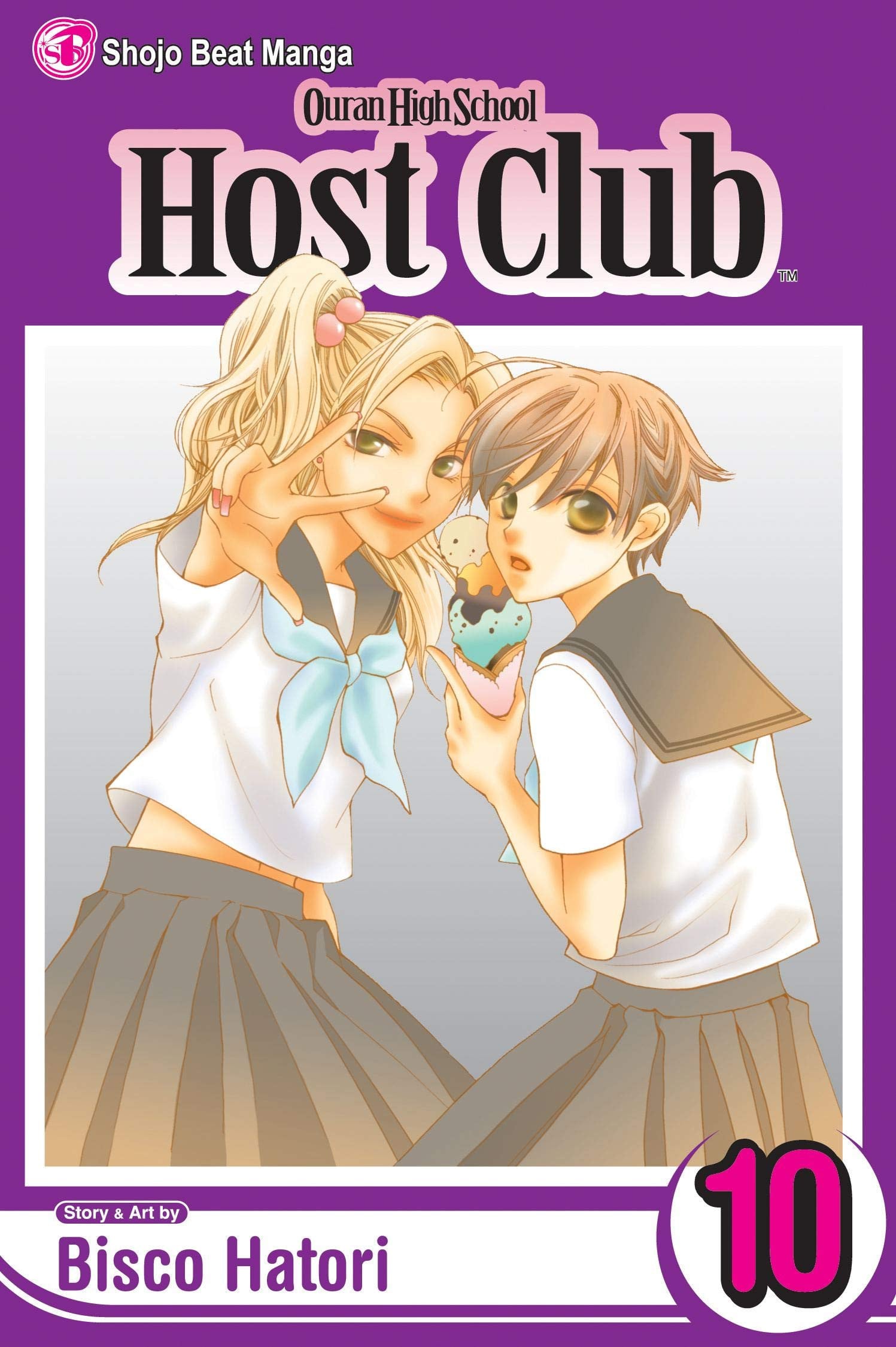 Ouran High School Host Club Vol. 10 cover