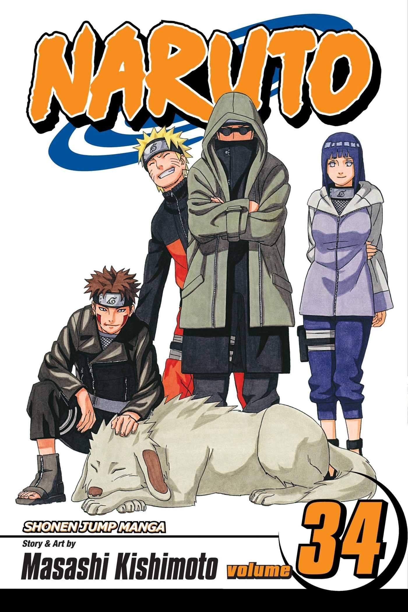 Naruto Vol. 34 cover