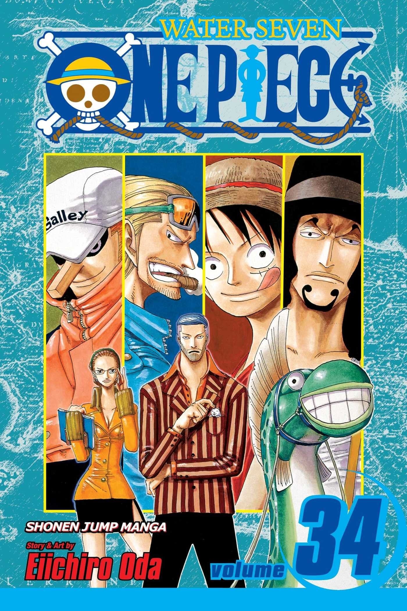 One Piece Vol. 34 cover
