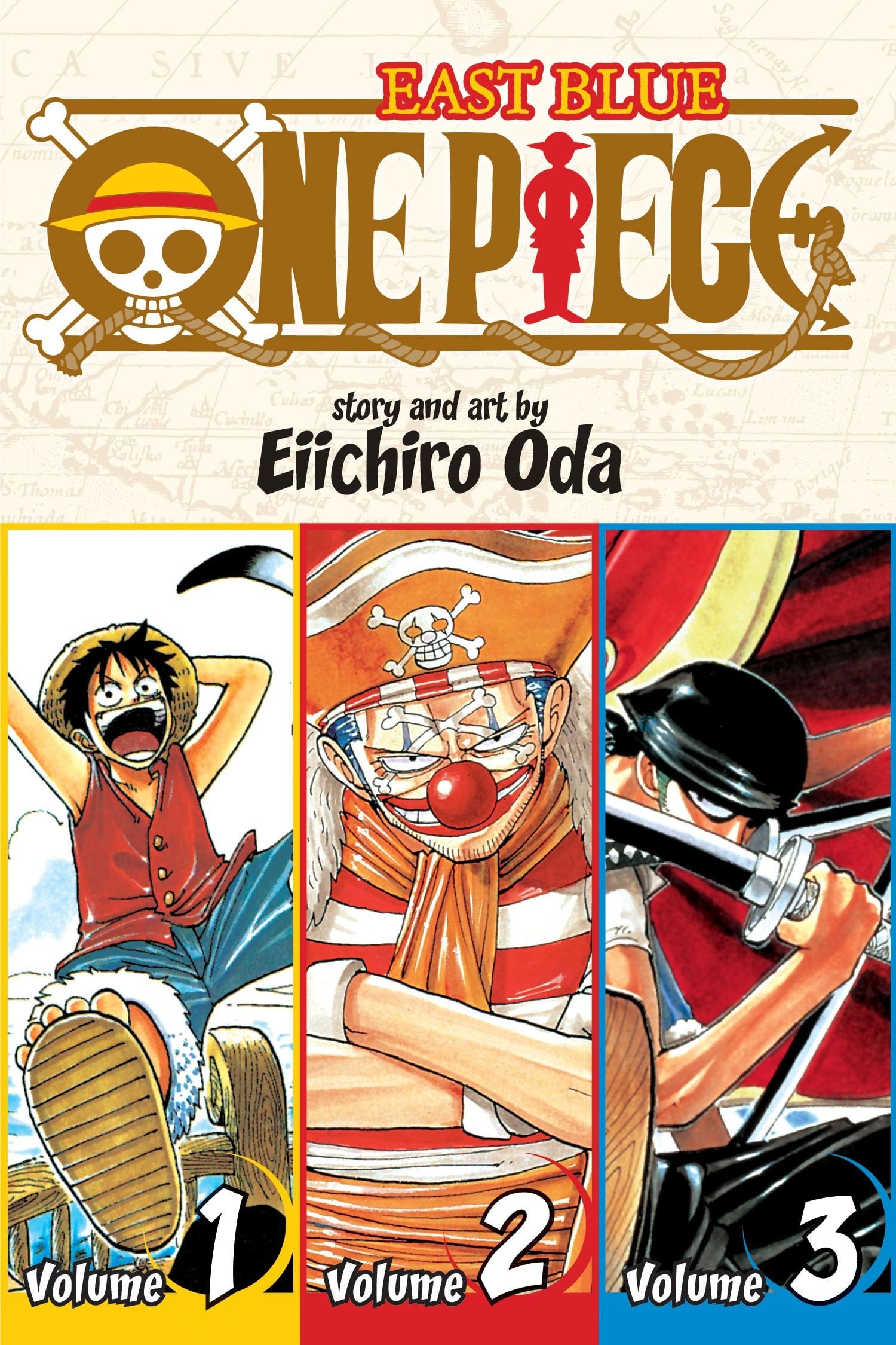 One Piece (Omnibus Edition) Vol. 1 cover