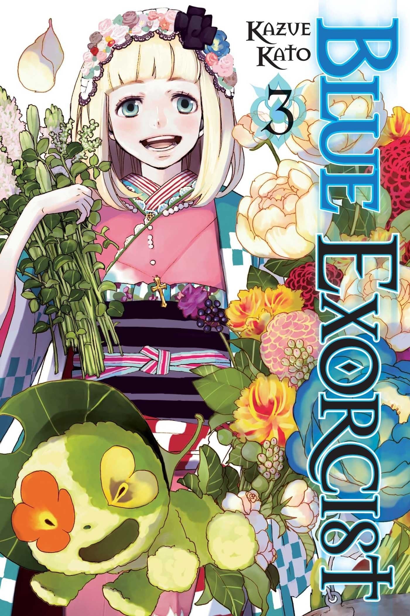Blue Exorcist Vol. 3 cover