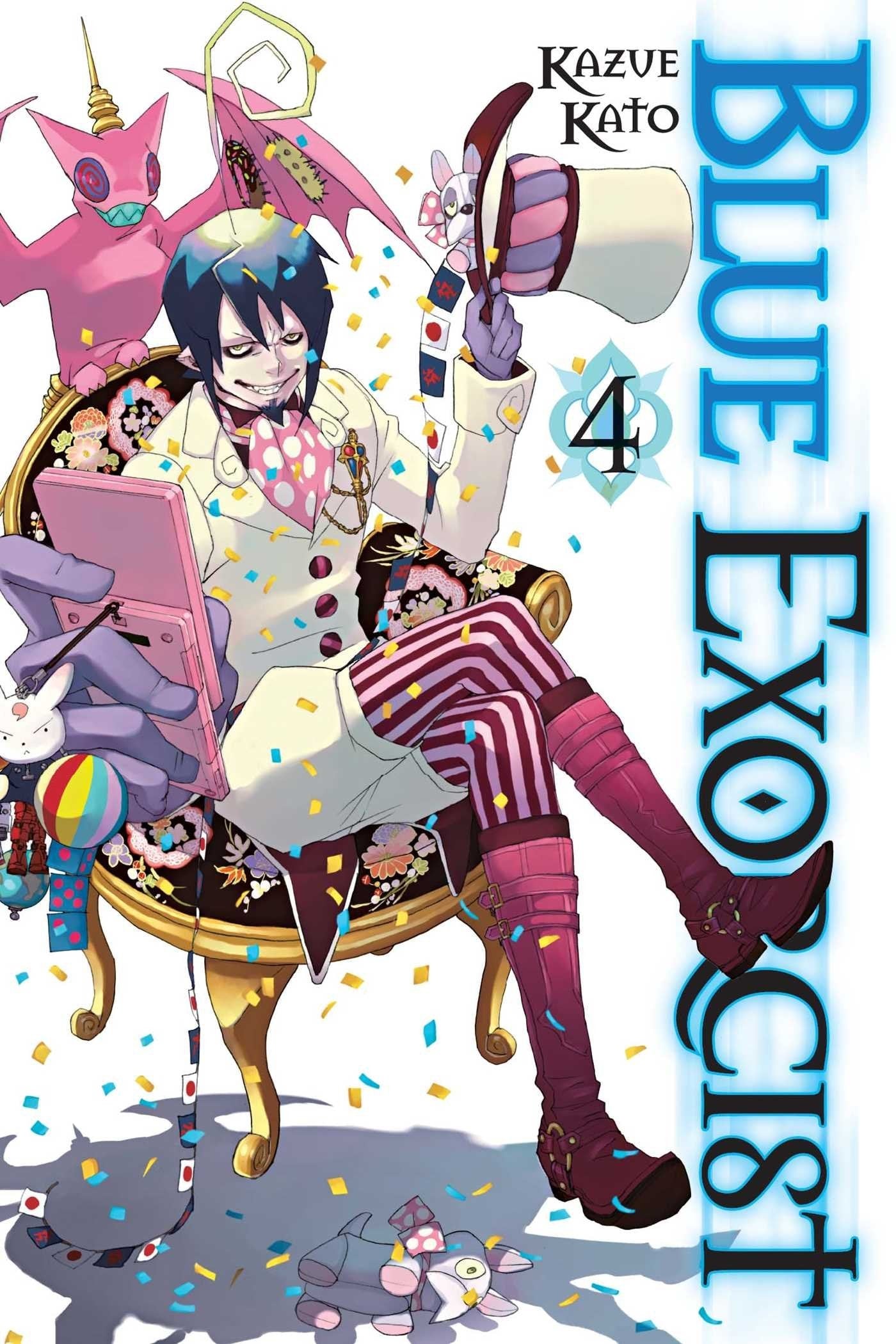 Blue Exorcist Vol. 4 cover