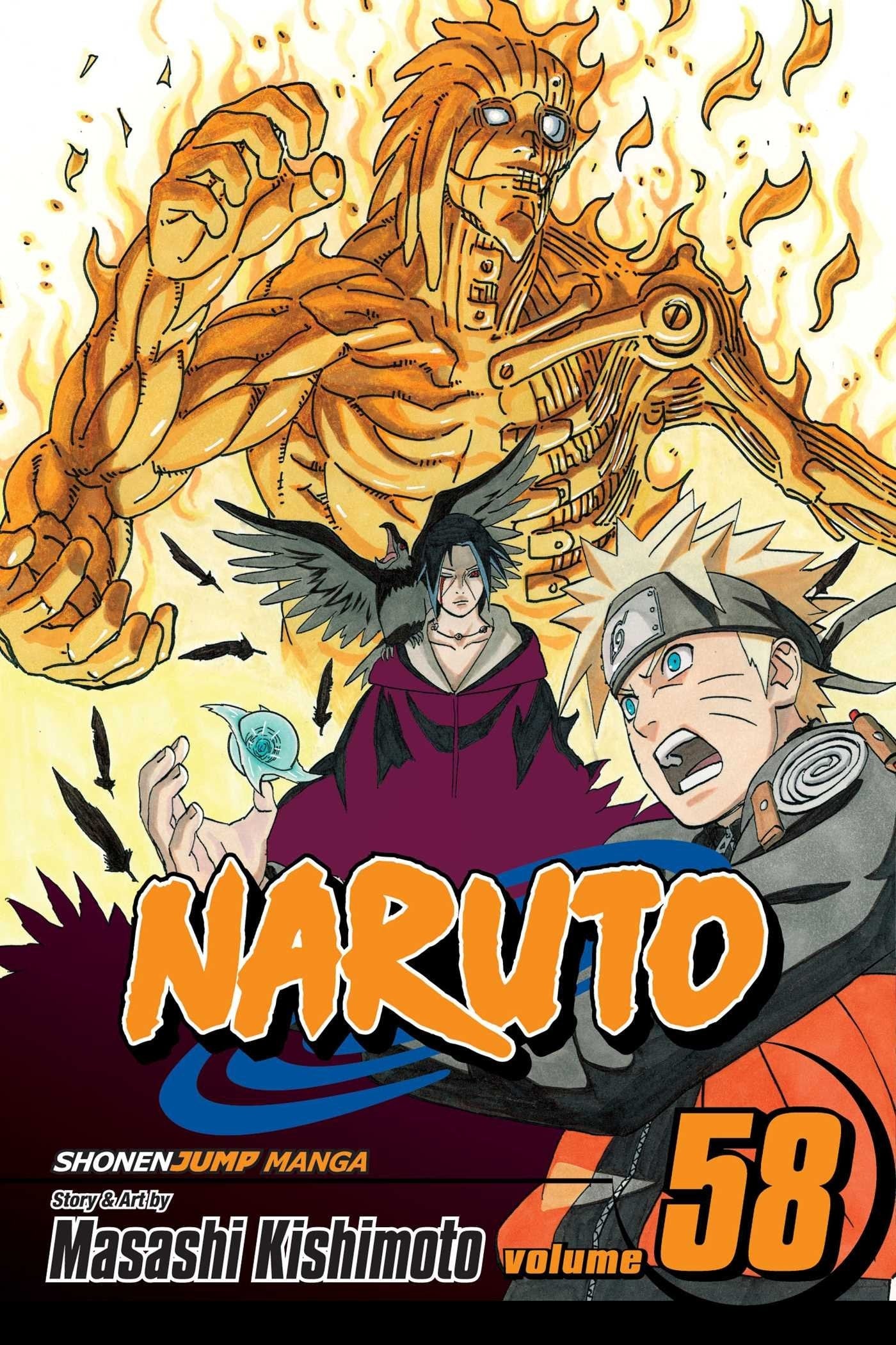 Naruto Vol. 58 cover
