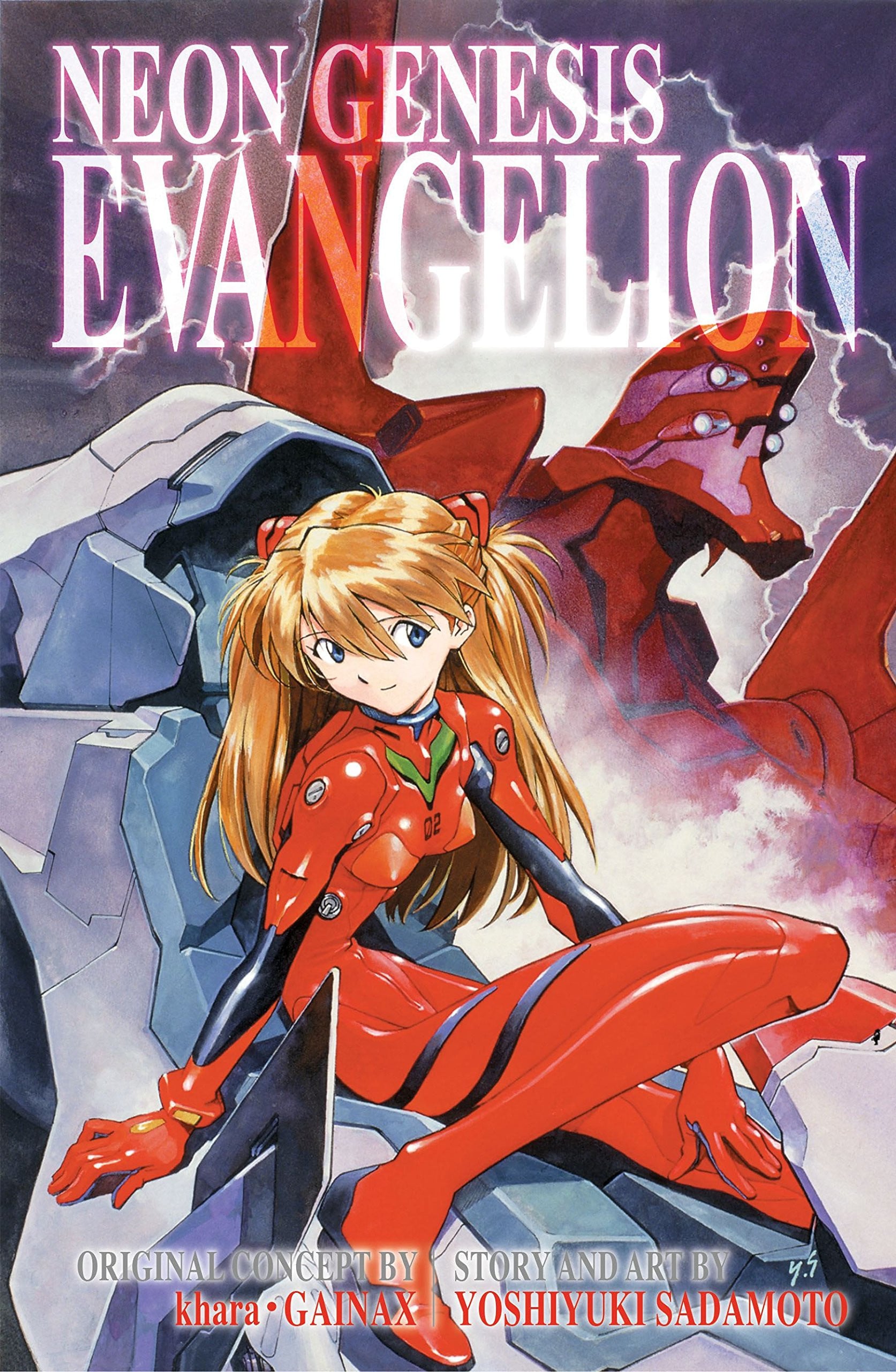 Neon Genesis Evangelion (3-in-1 Edition) Vol. 3 cover