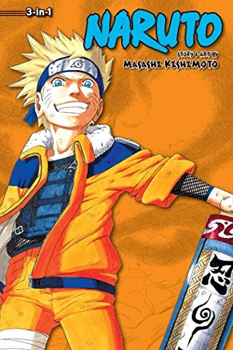 Naruto 3-in-1 Edition Vol. 4 cover