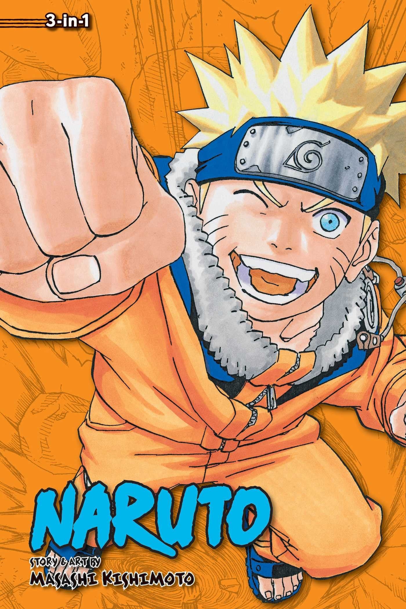 Naruto 3-in-1 Edition Vol. 7 cover