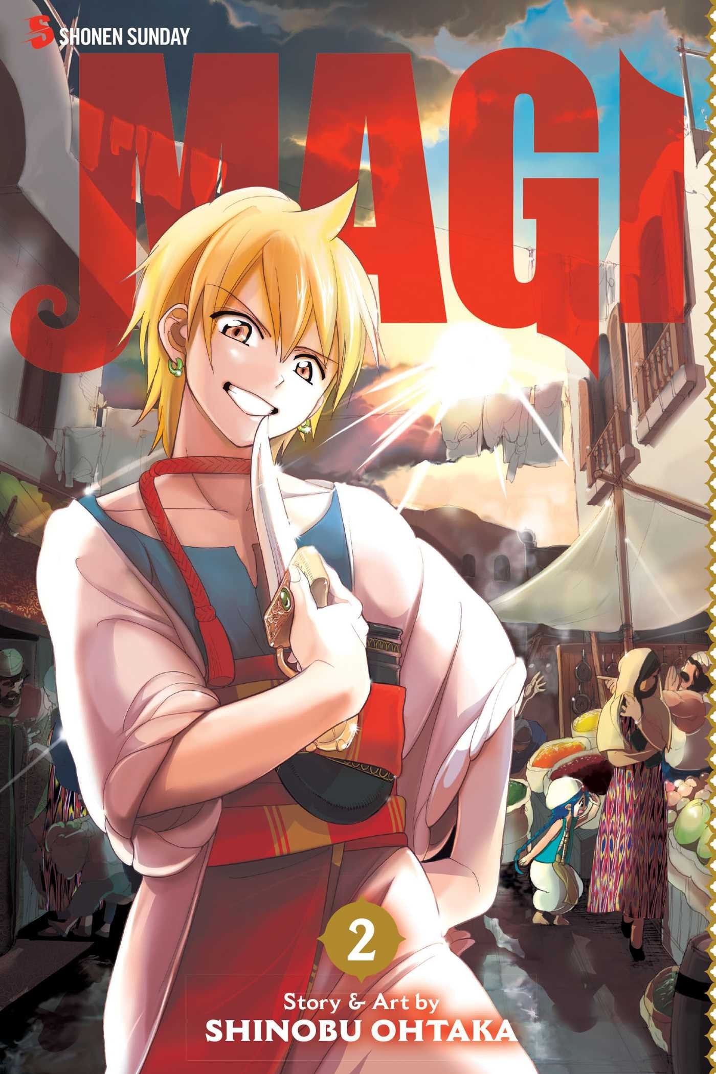 Magi: The Labyrinth of Magic Vol. 2 cover