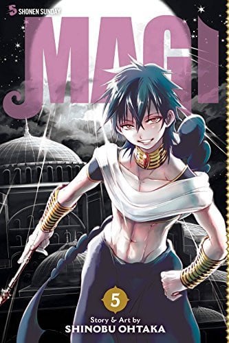 Magi: The Labyrinth of Magic Vol. 5 cover