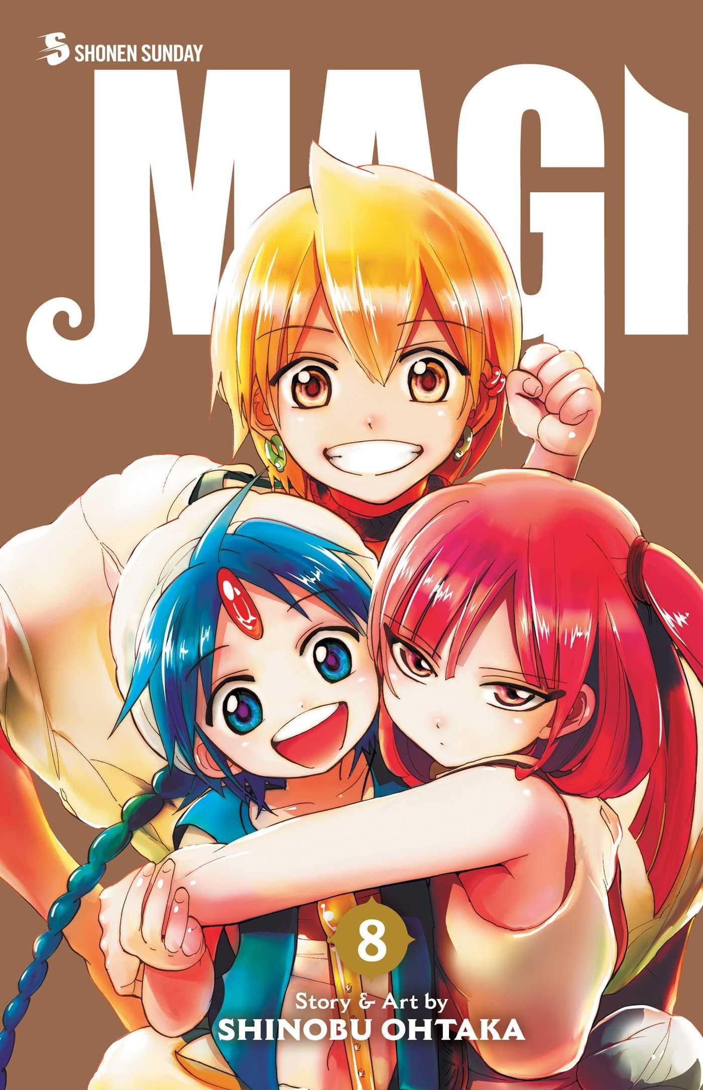 Magi: The Labyrinth of Magic Vol. 8 cover