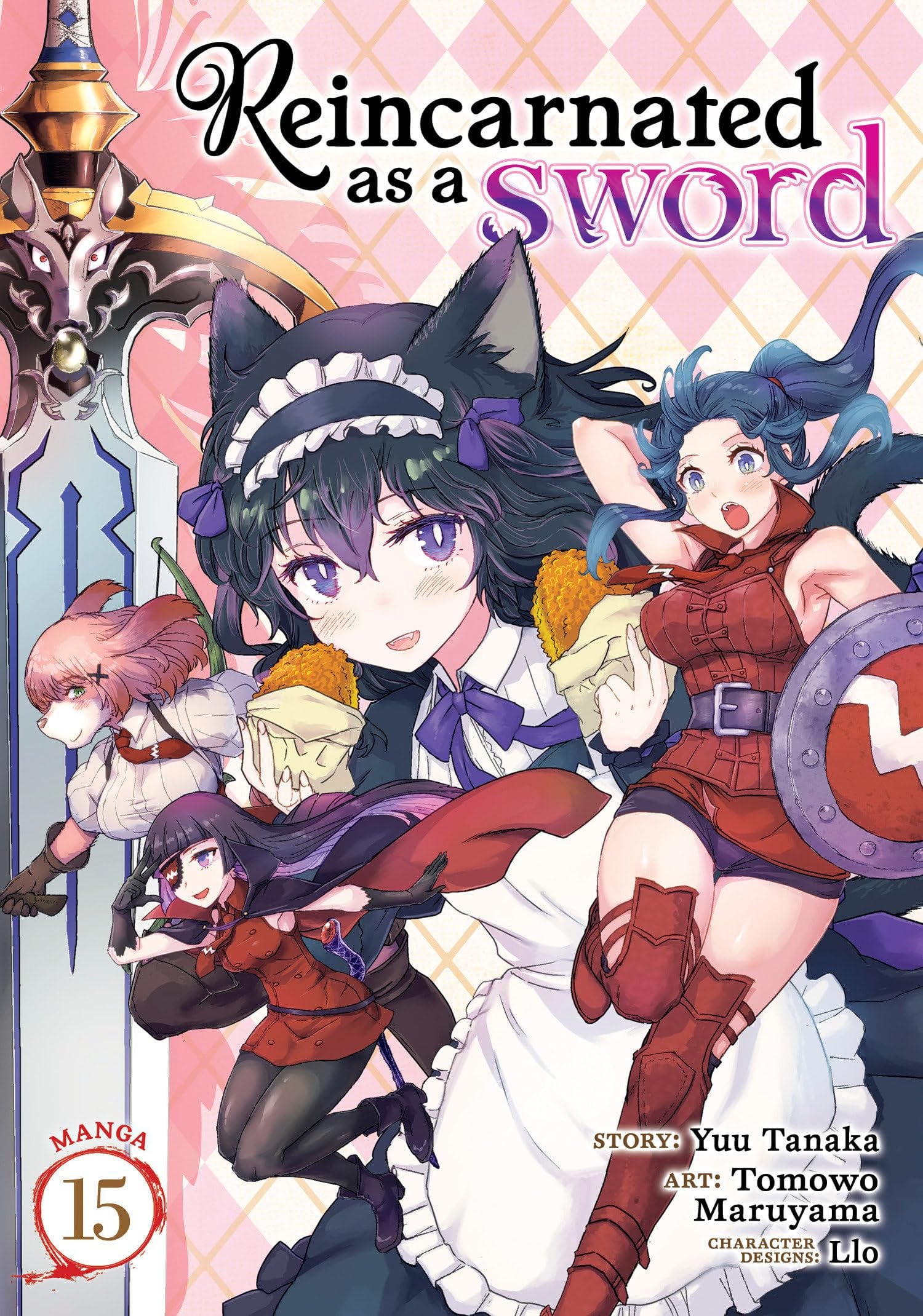 Reincarnated as a Sword Vol. 15 cover