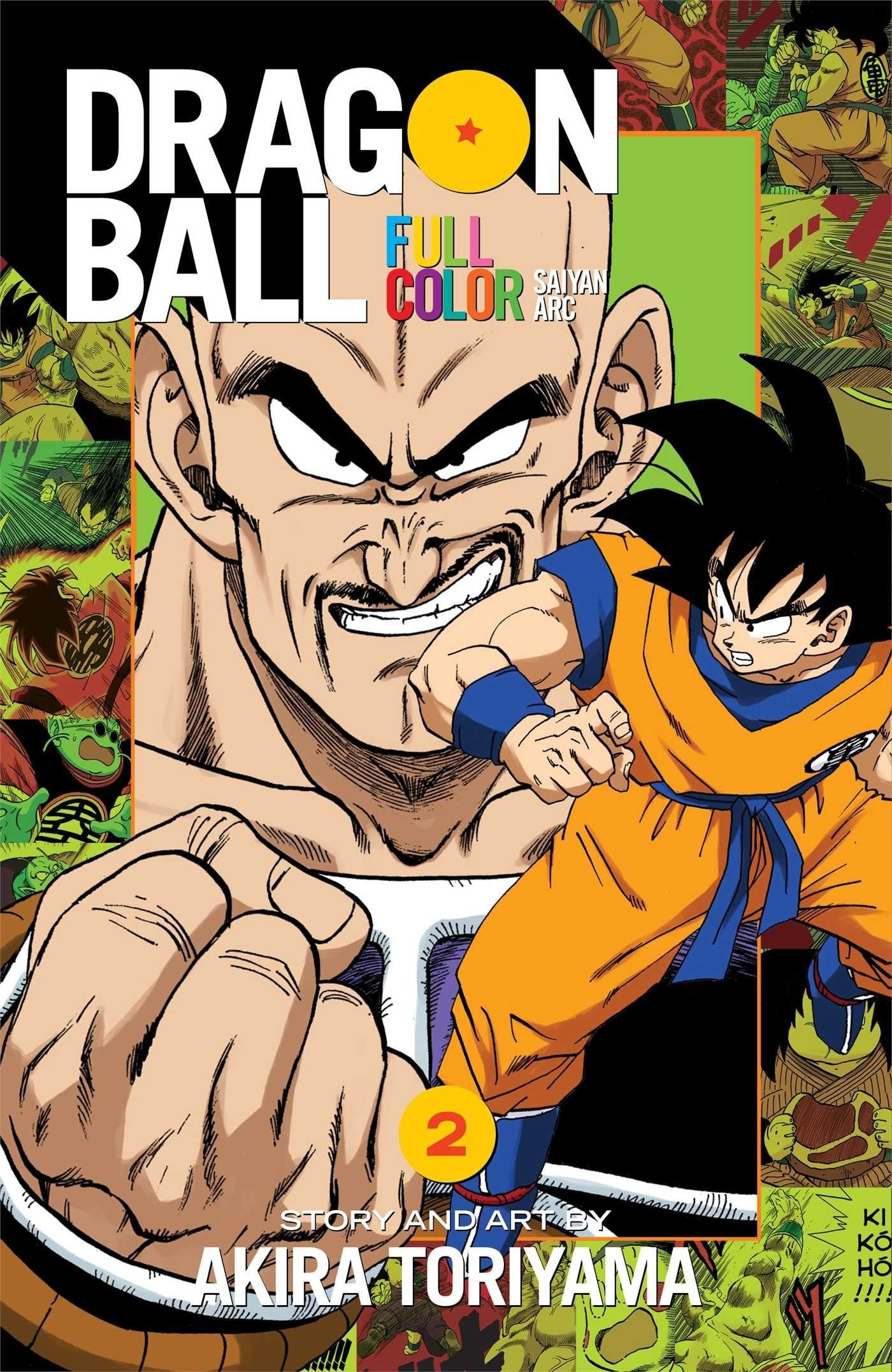 Dragon Ball Full Color Saiyan Arc Vol. 2 cover